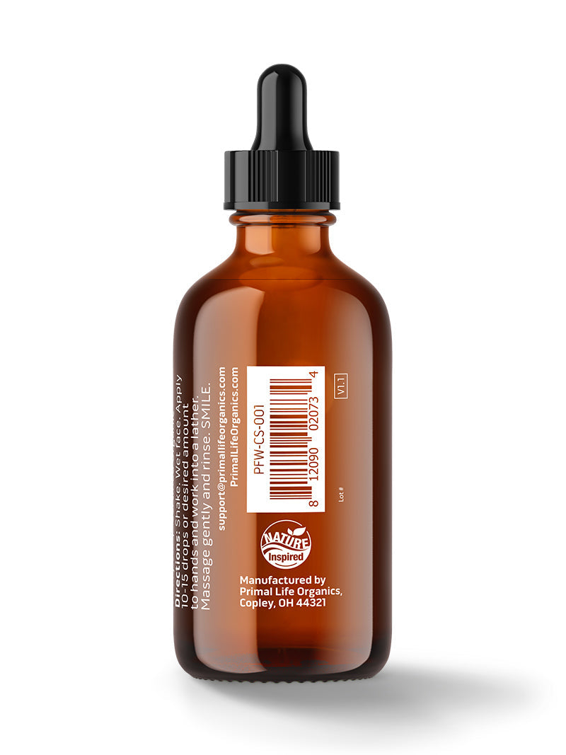 Carrot Seed Cleanser: Oily | Sensitive by Primal Life Organic II LLC