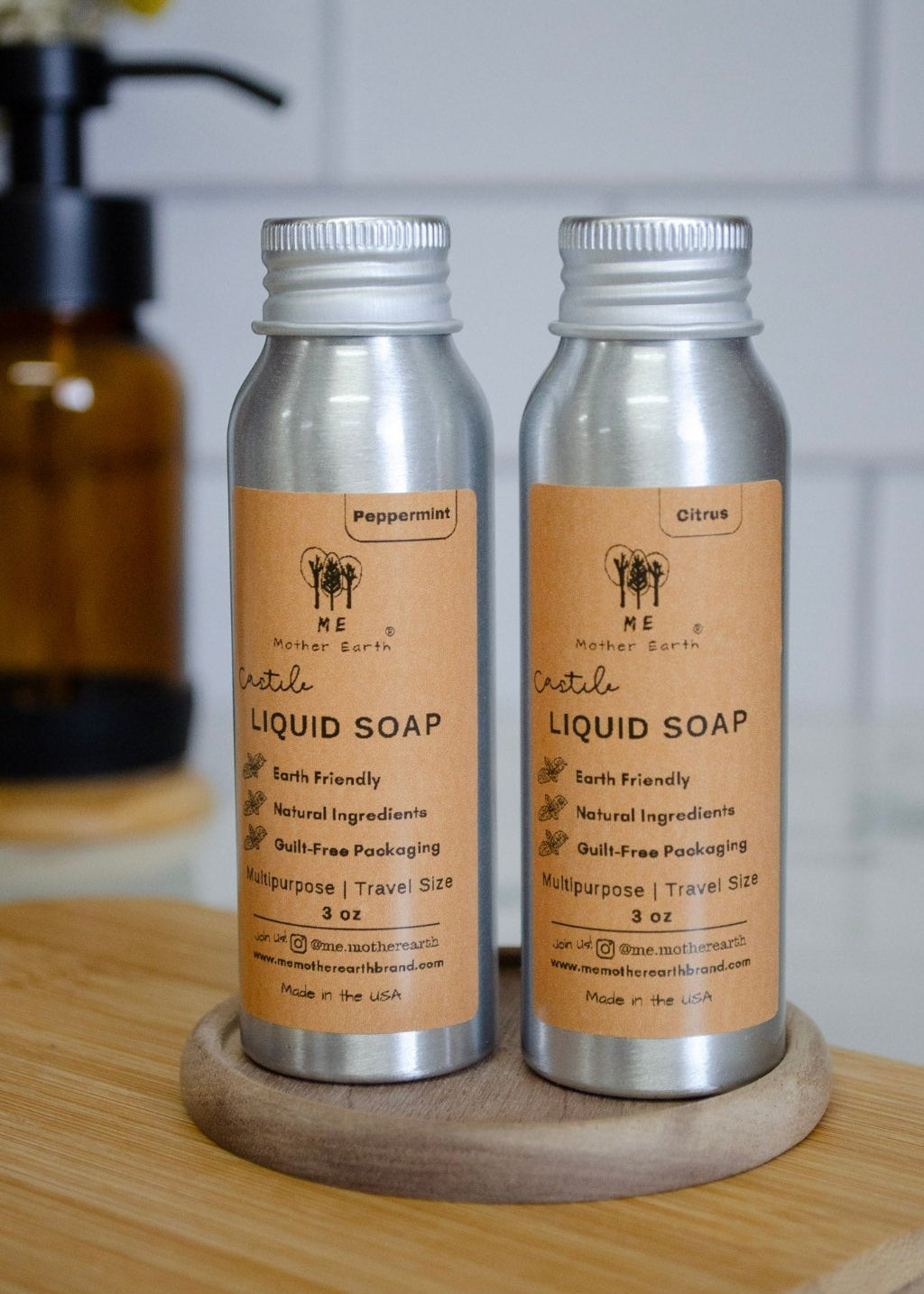 Castile Soap: All-in-One Soap Trial Size - 3oz