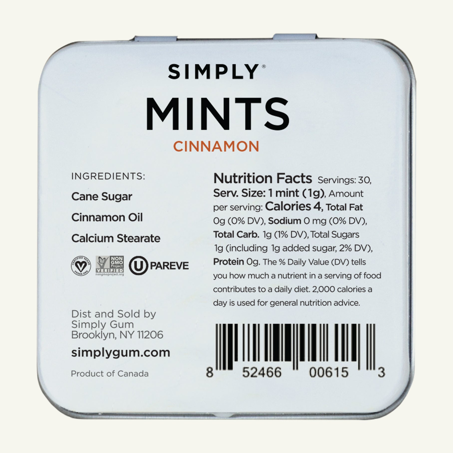 SIMPLY MINTS- CINNAMON