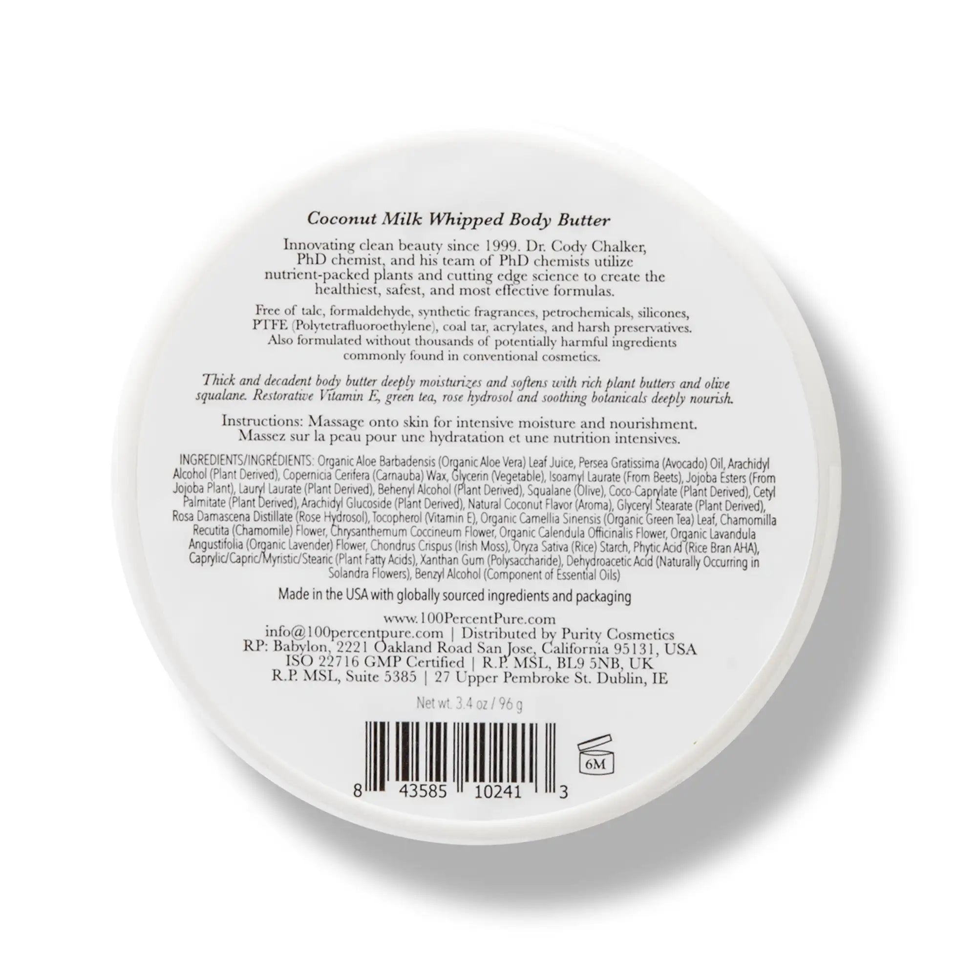 Coconut Whipped Body Butter