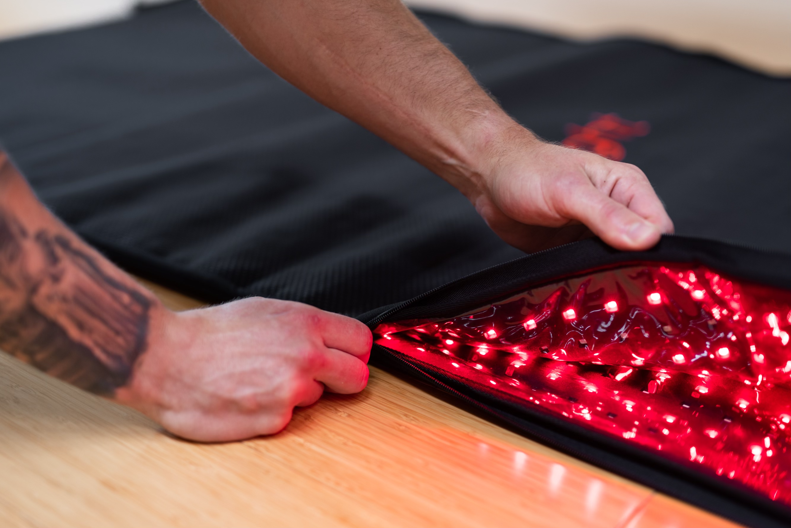 Cocoon - 360-Degree Red Light Therapy Pod with Flexible Design for Home Wellness