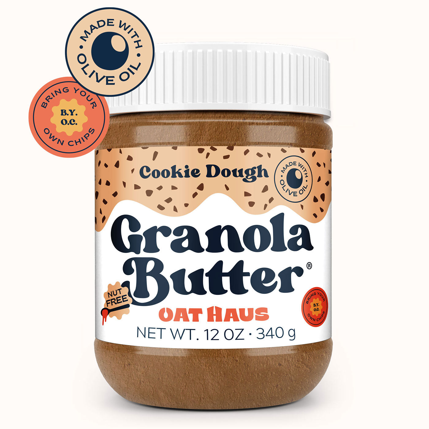 Cookie Dough (Chipless) Granola Butter by Oat Haus