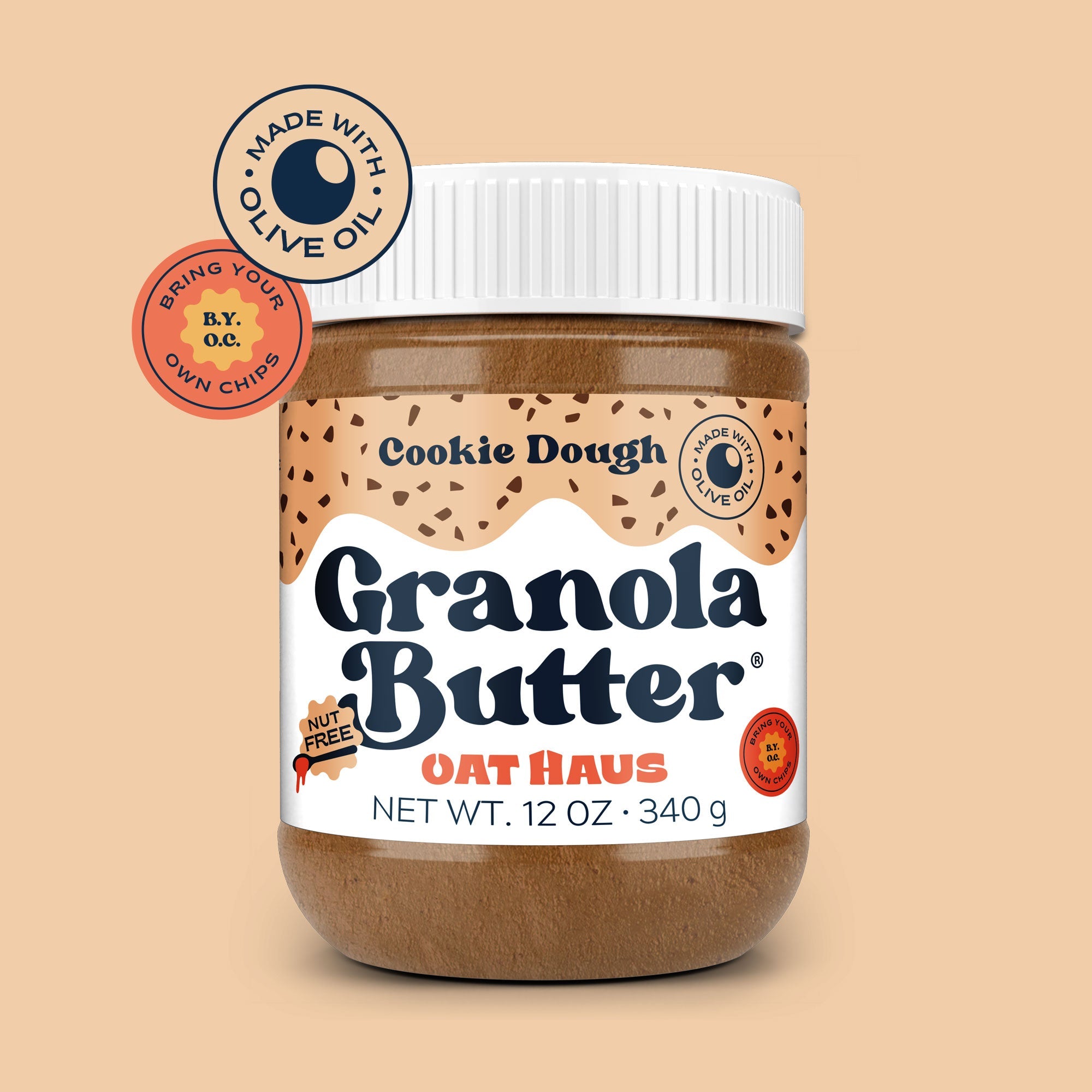 Cookie Dough (Chipless) Granola Butter by Oat Haus