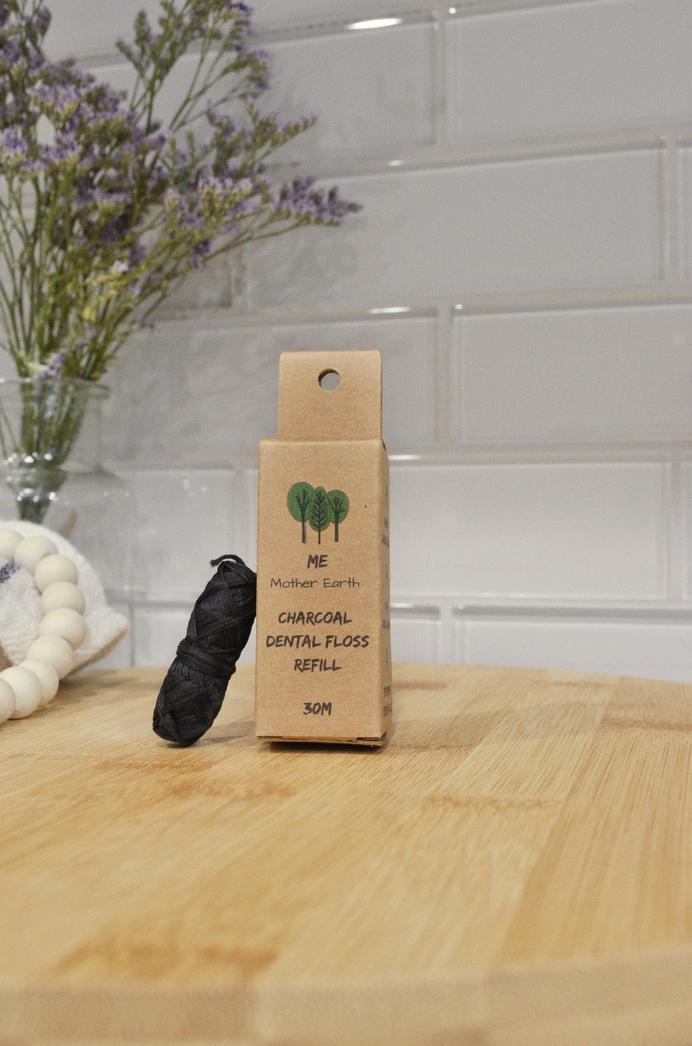 REFILL ONLY- Biodegradable Bamboo Charcoal Dental Floss