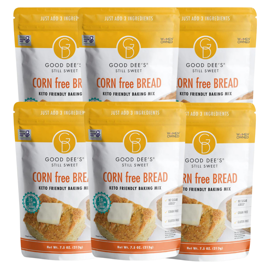 It’s back! Corn (free) Keto Bread Mix - Gluten Free and No Added Sugar by Good Dee's