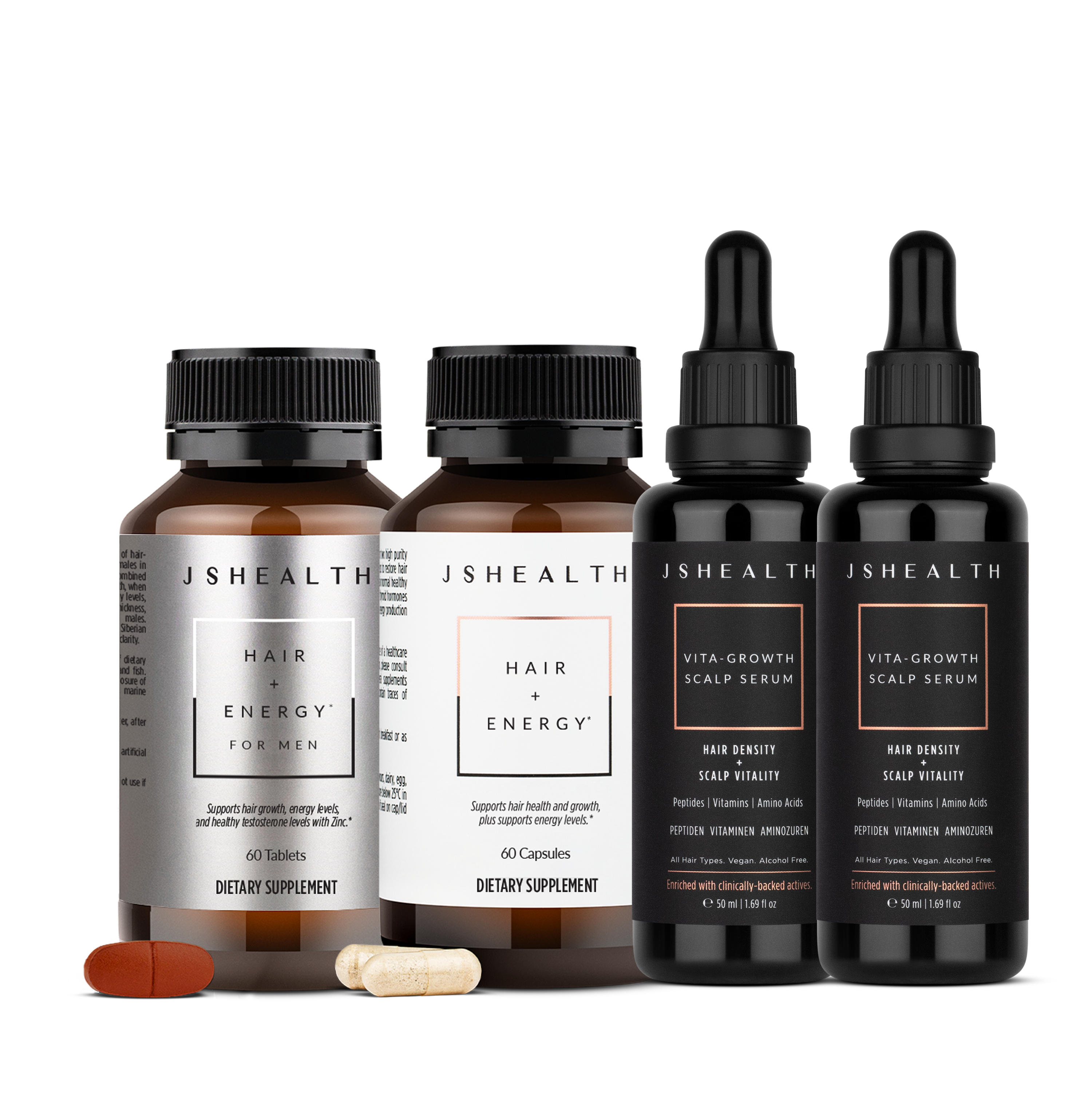 His + Hers Inside-Out Hair Growth Bundle
