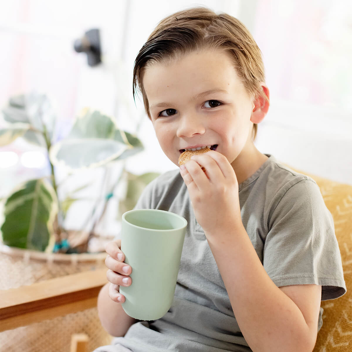 14oz Cup + Lid by ezpz