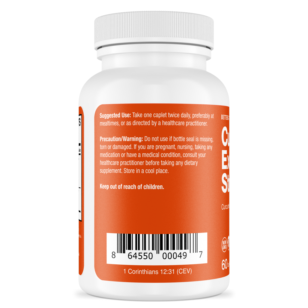 Curcumin Extra Strength by Better Way Health