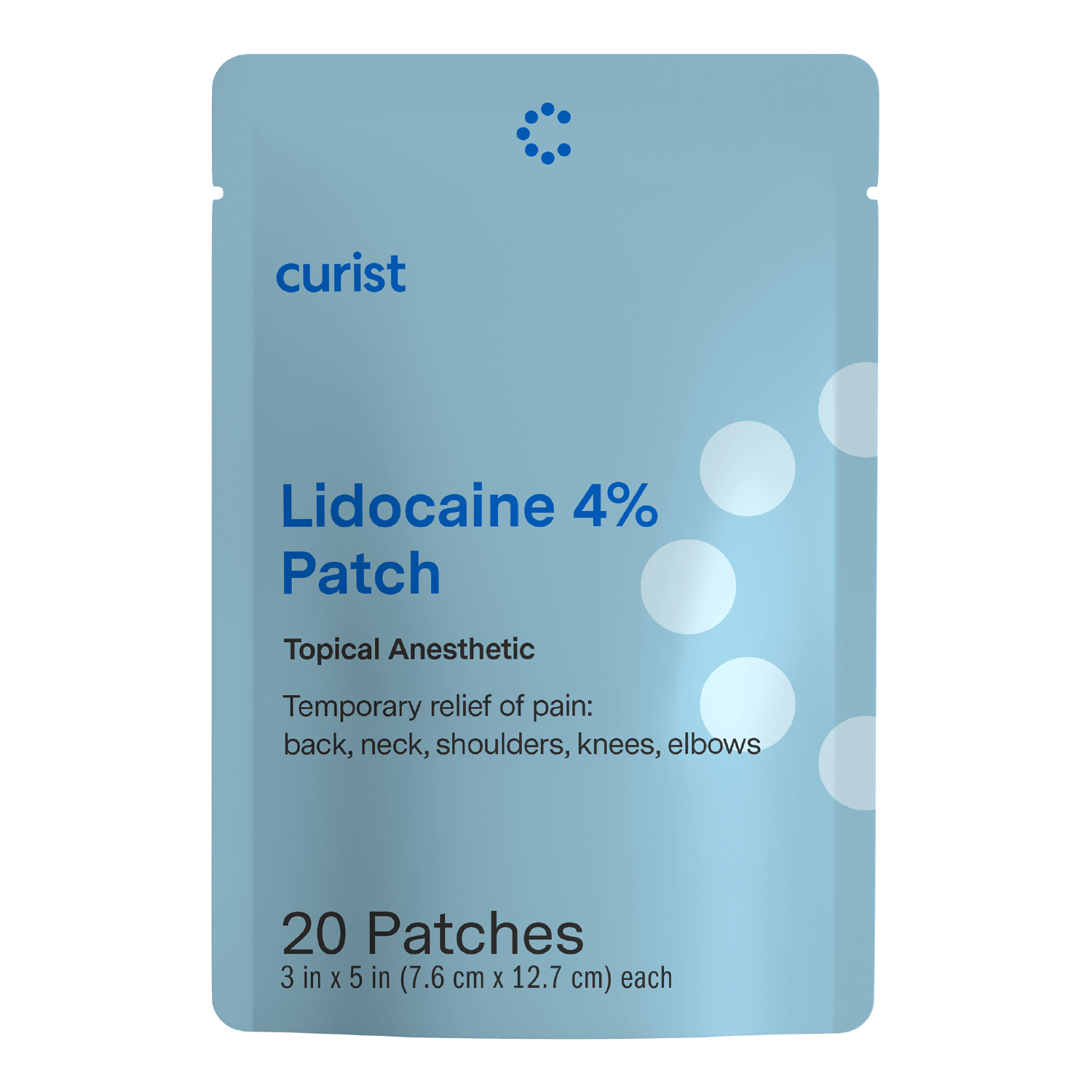 Lidocaine 4% Patch, 20 patches by Curist