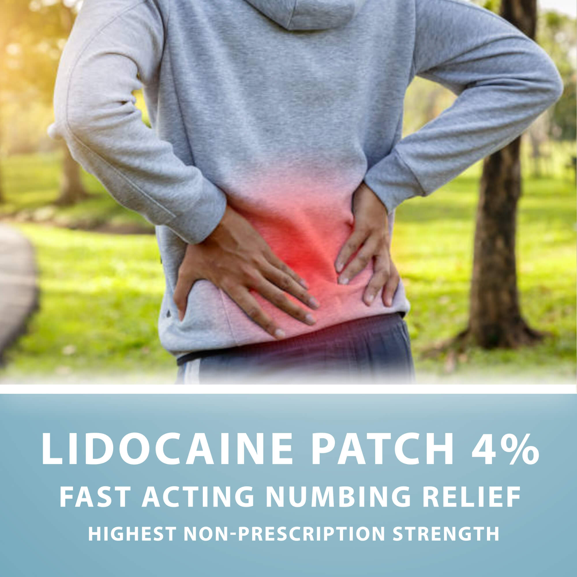 Lidocaine 4% Patch, 20 patches by Curist
