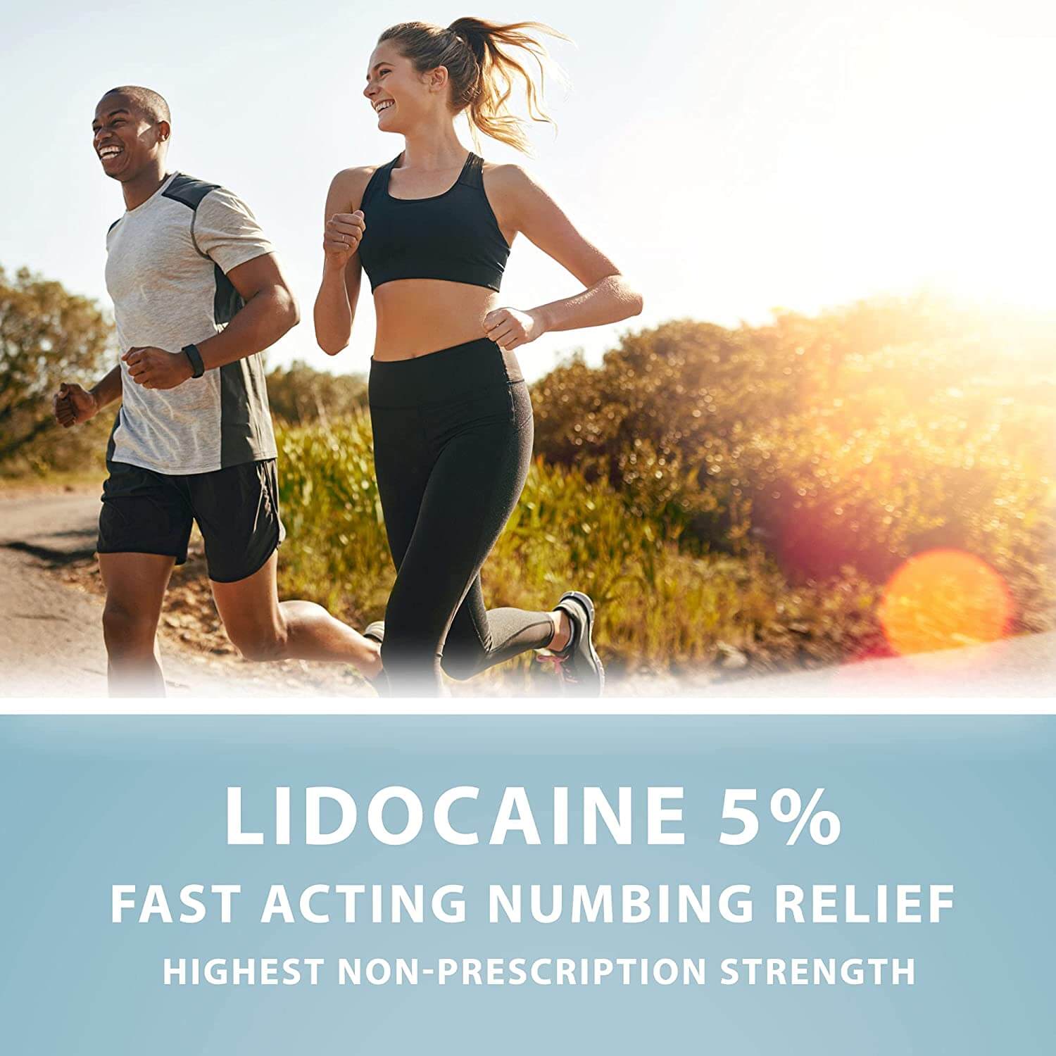 Numbing Lidocaine Cream 5%, 6 oz by Curist