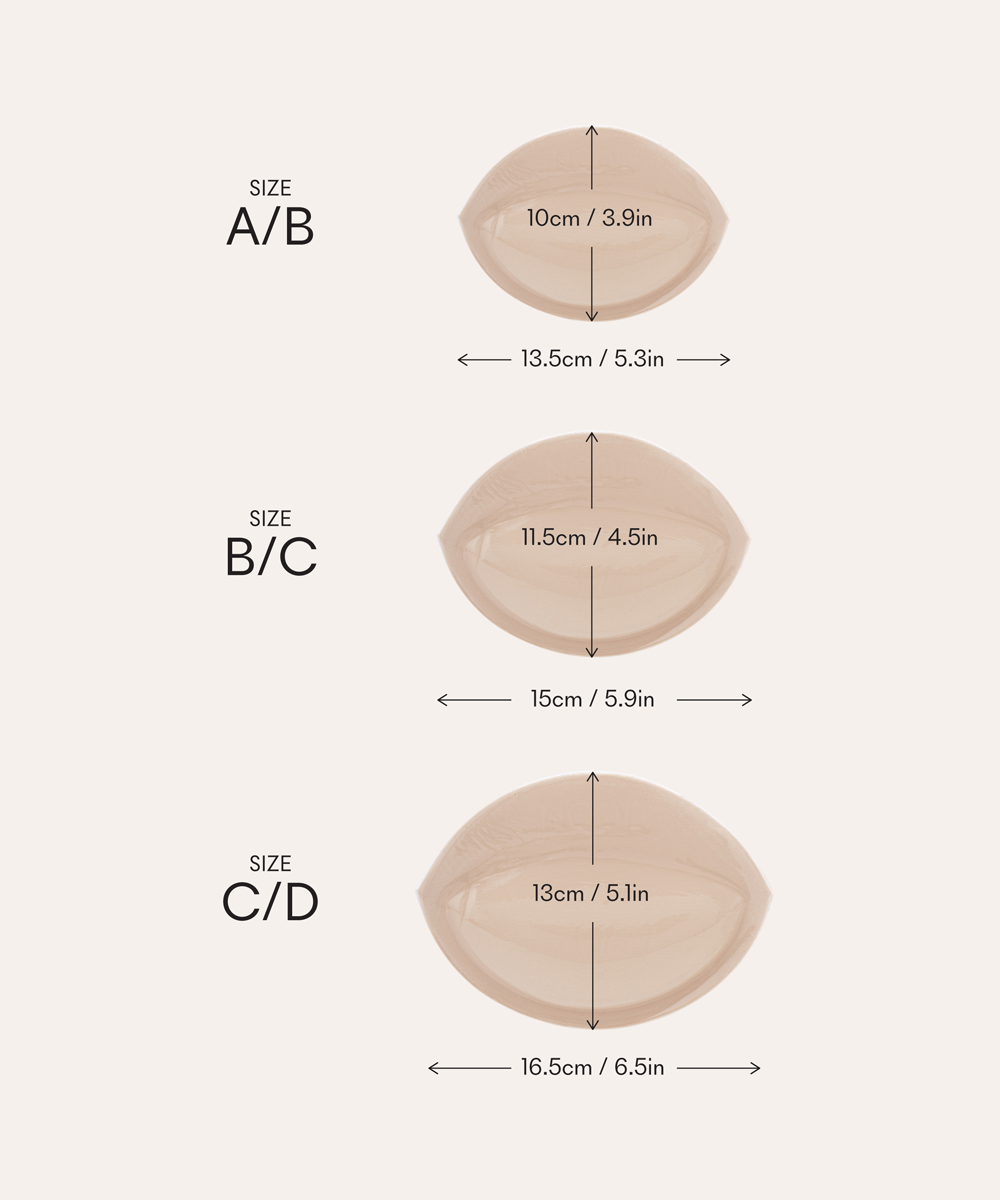 Double Up Demi Push Up Pads by NOOD