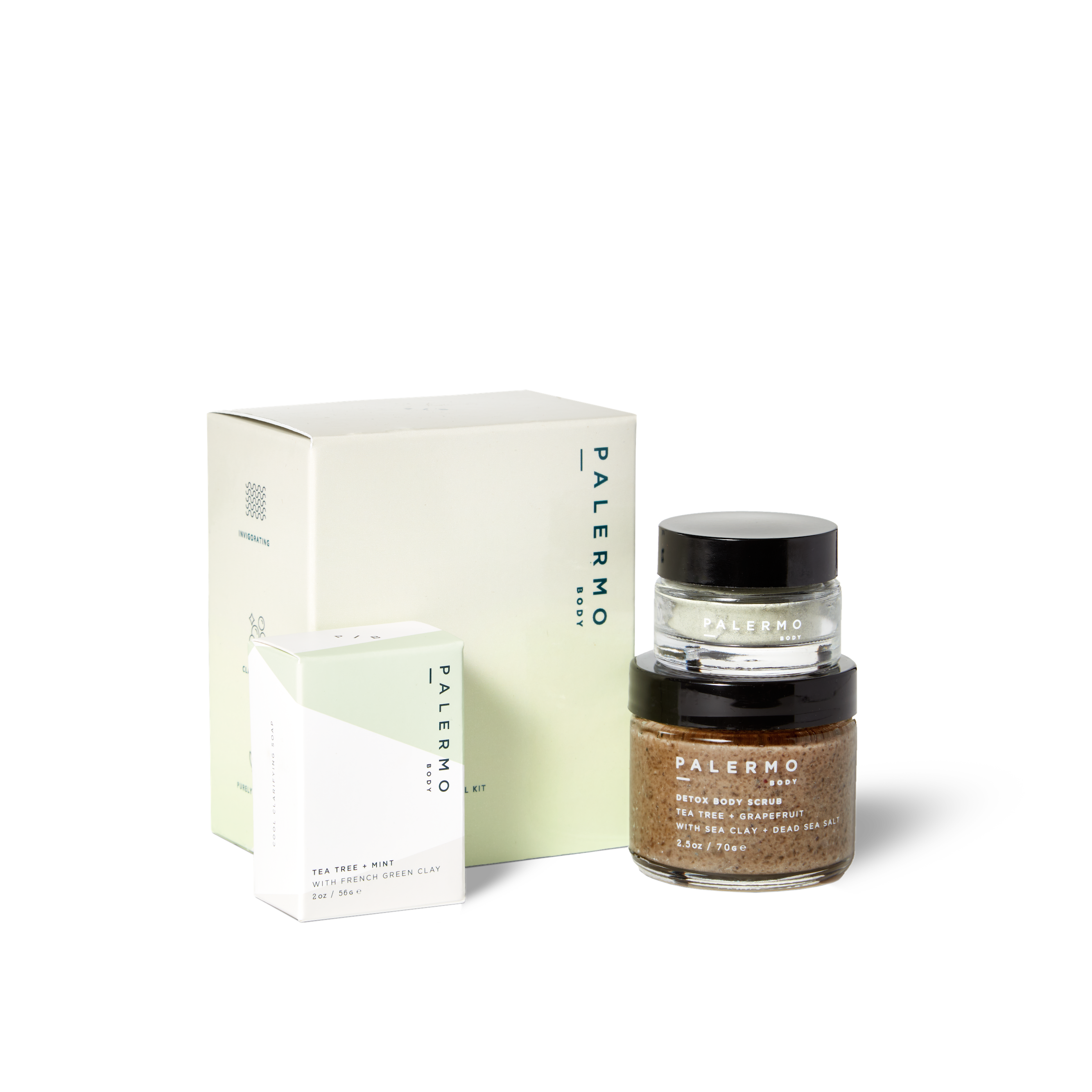 Detox + Clarify Mindful Kit by Palermo Body
