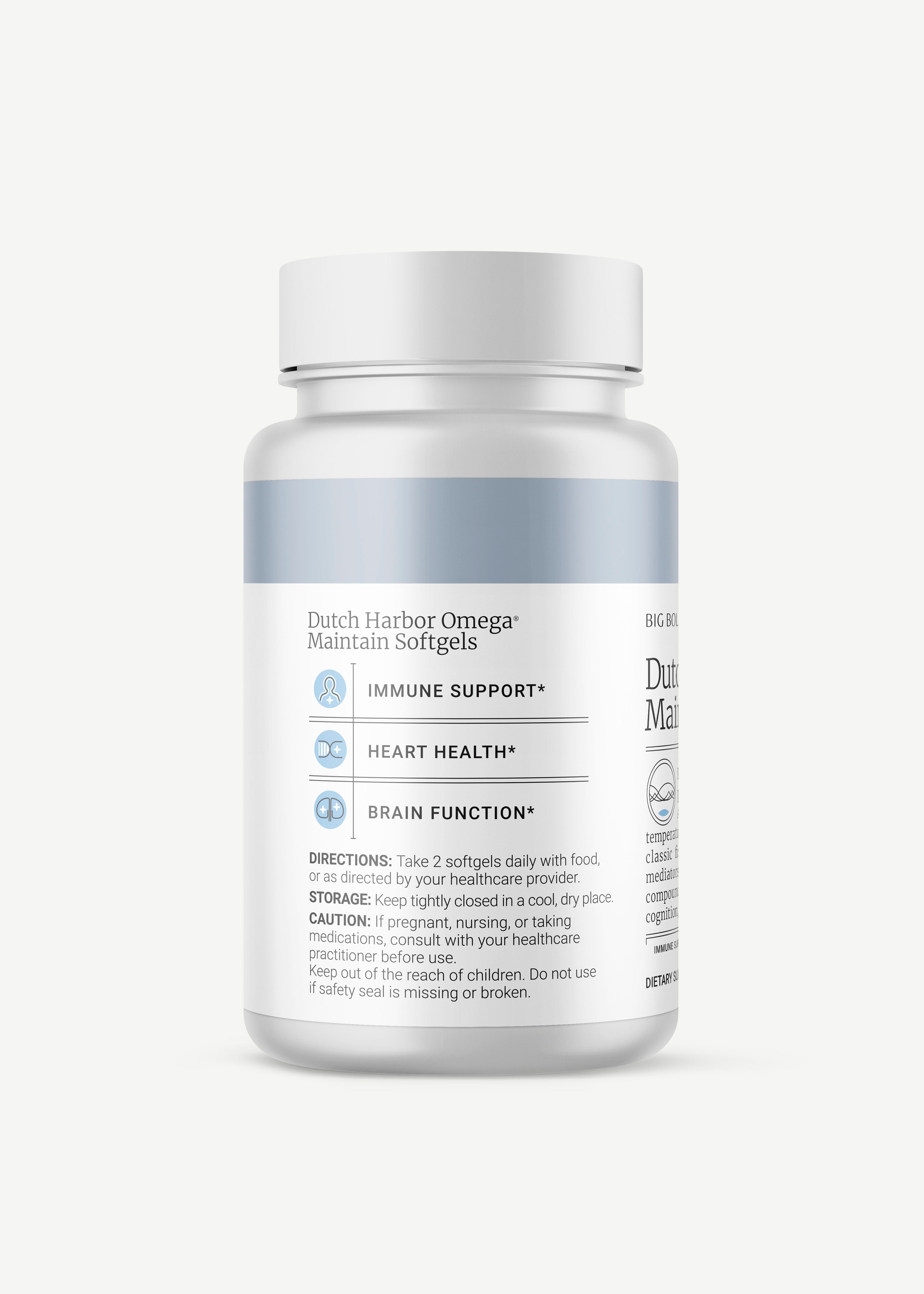 Dutch Harbor Omega® Maintain Softgels by Big Bold Health