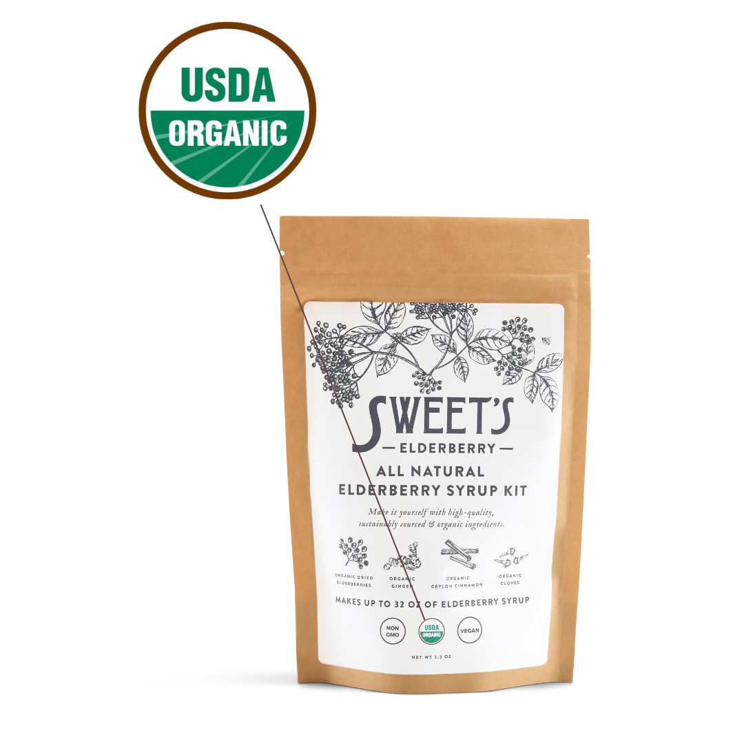 DIY Elderberry Syrup Kits and Bundles - Organic