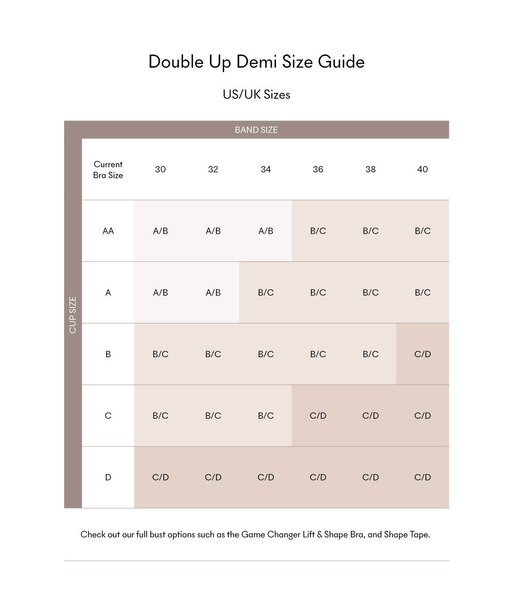 Double Up Demi Push Up Pads by NOOD