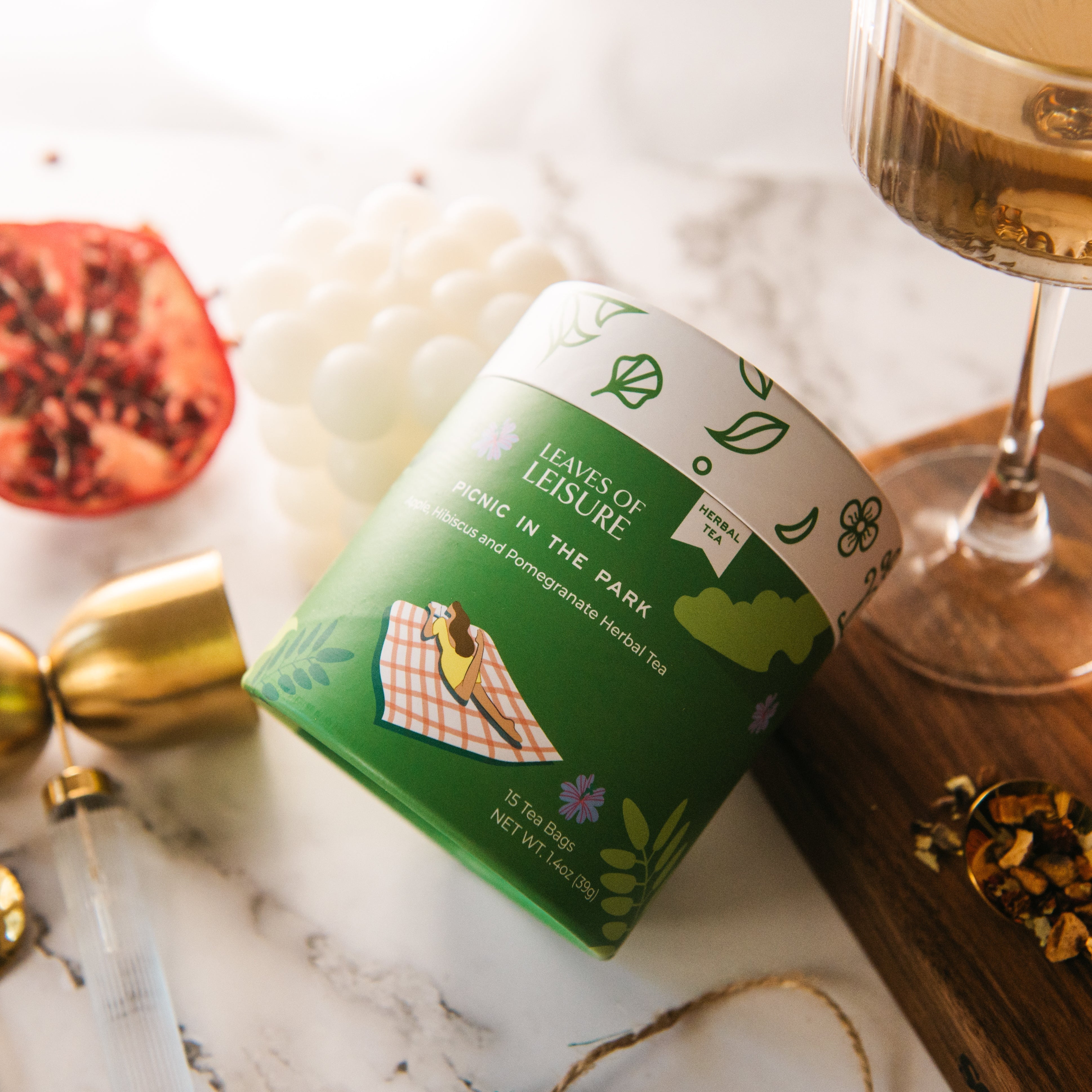 Picnic in the Park Herbal Tea by Leaves of Leisure