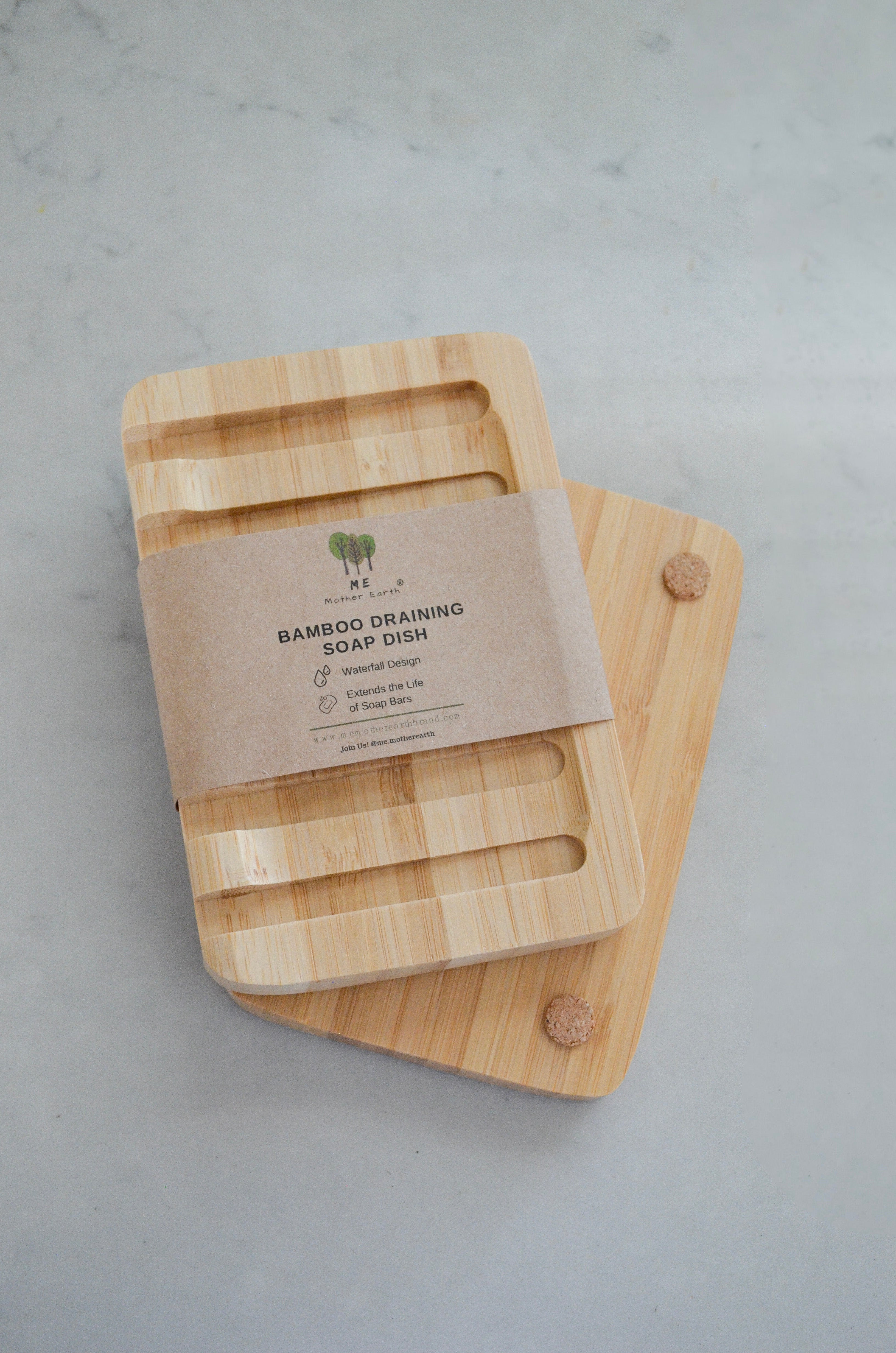 Bamboo Draining Soap Dish