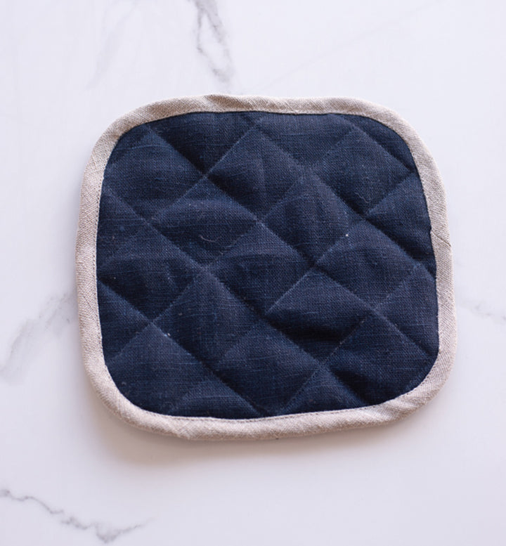 Dominique Linen Pot Holder by Linen Way