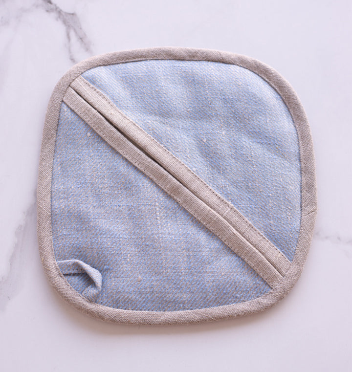 Dominique Linen Pot Holder by Linen Way