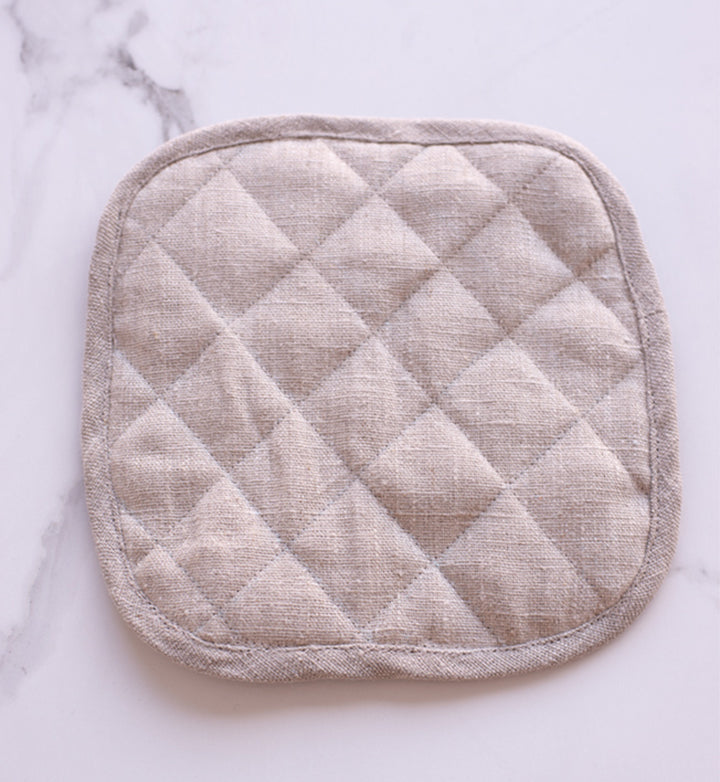 Dominique Linen Pot Holder by Linen Way