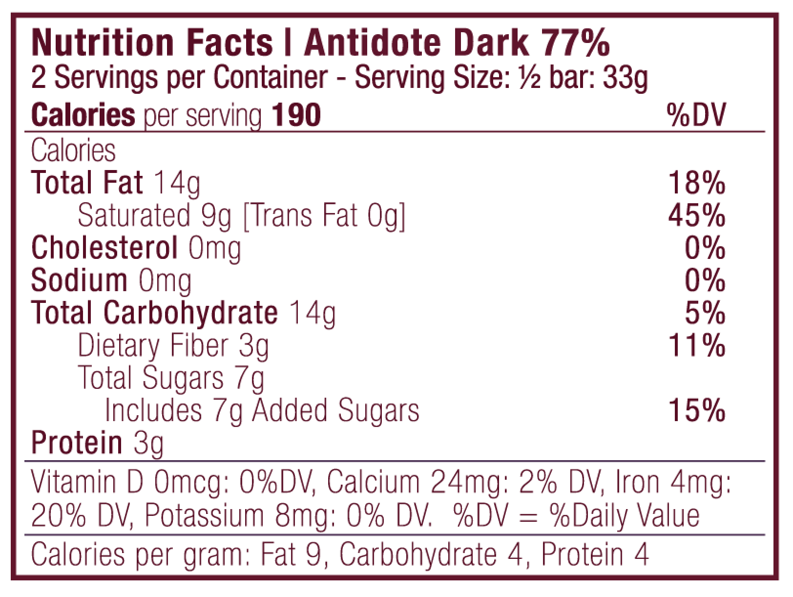 Antidote Chocolate ALETHEIA: GINGER - 12 Bars by Farm2Me