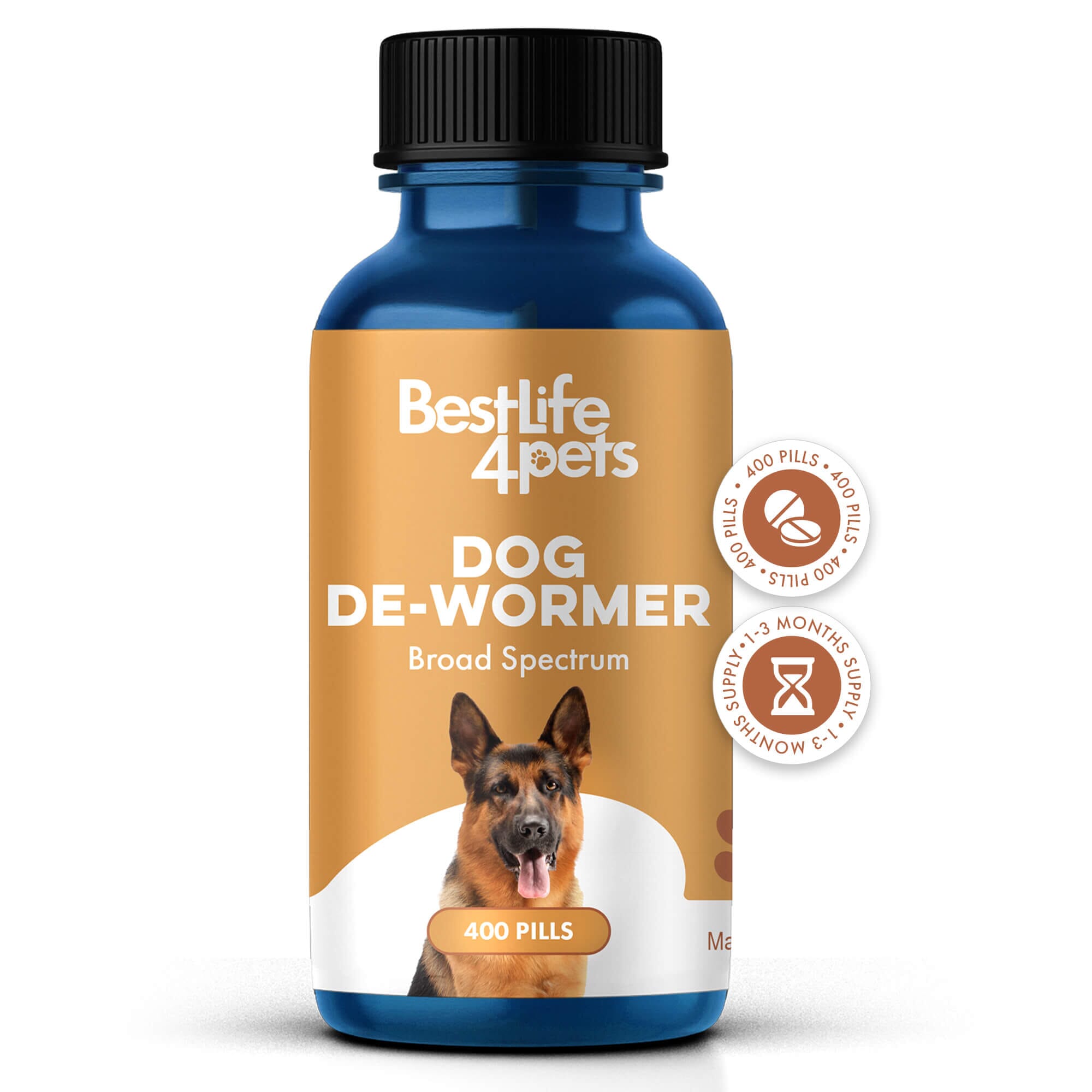 Broad Spectrum De-wormer for All Dogs by BestLife4Pets