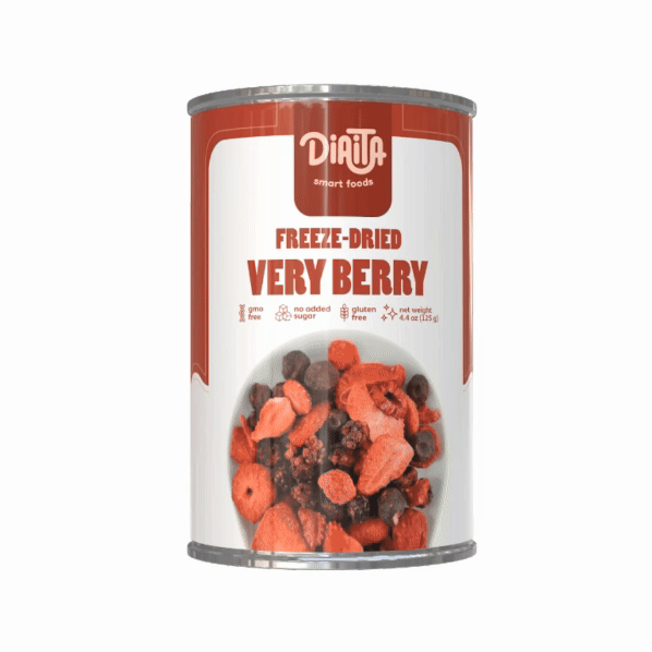 Freeze Dried "Very Berry" Snack by Diaita Foods (Worldwide Shipping)