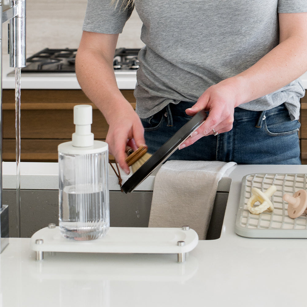 Dish Pad + Sink Caddy Bundle by Dorai Home | Quick-Drying Home Essentials