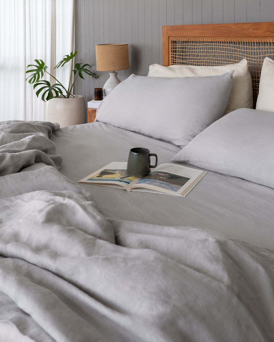 Stonewashed Linen Duvet Cover