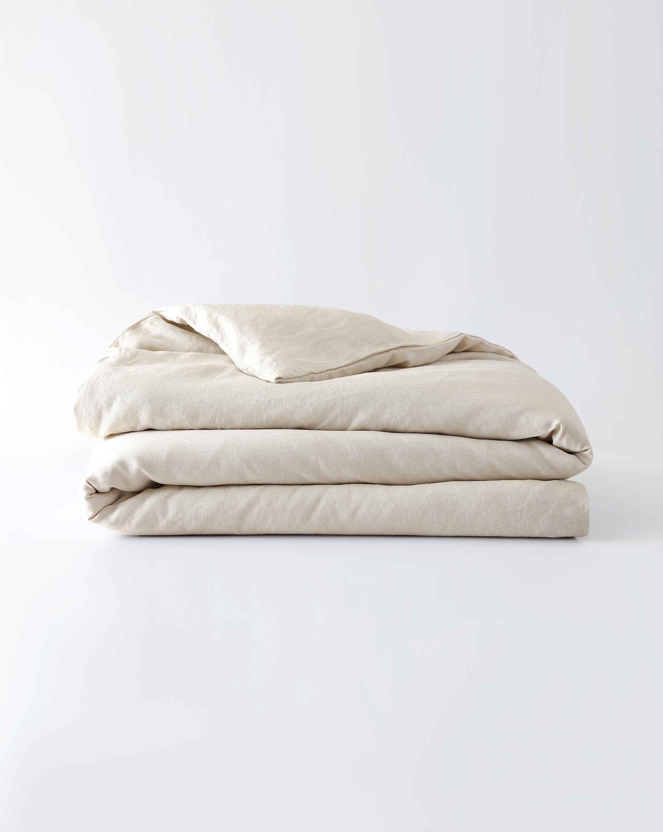 Stonewashed Linen Duvet Cover