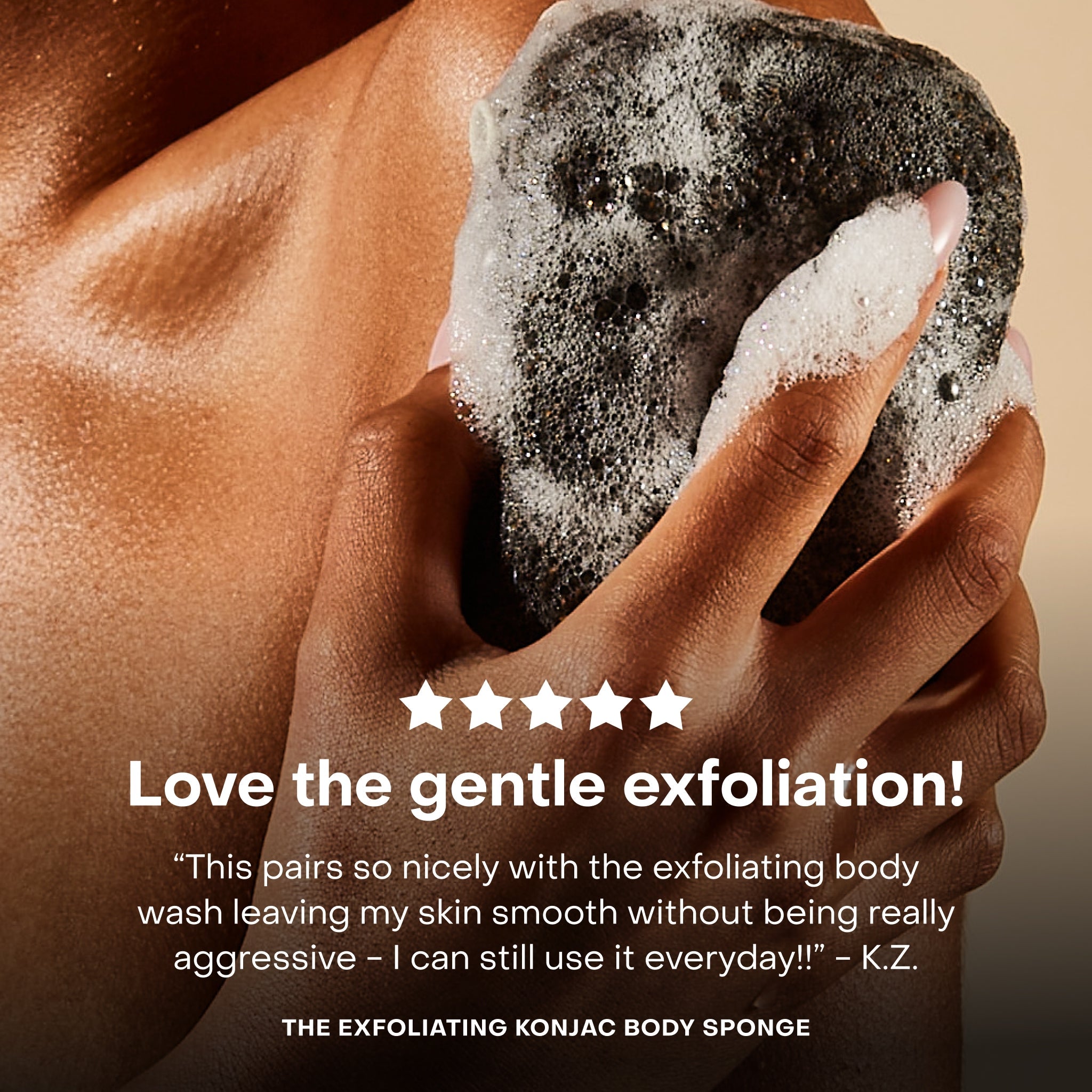 The Exfoliating Konjac Body Sponge