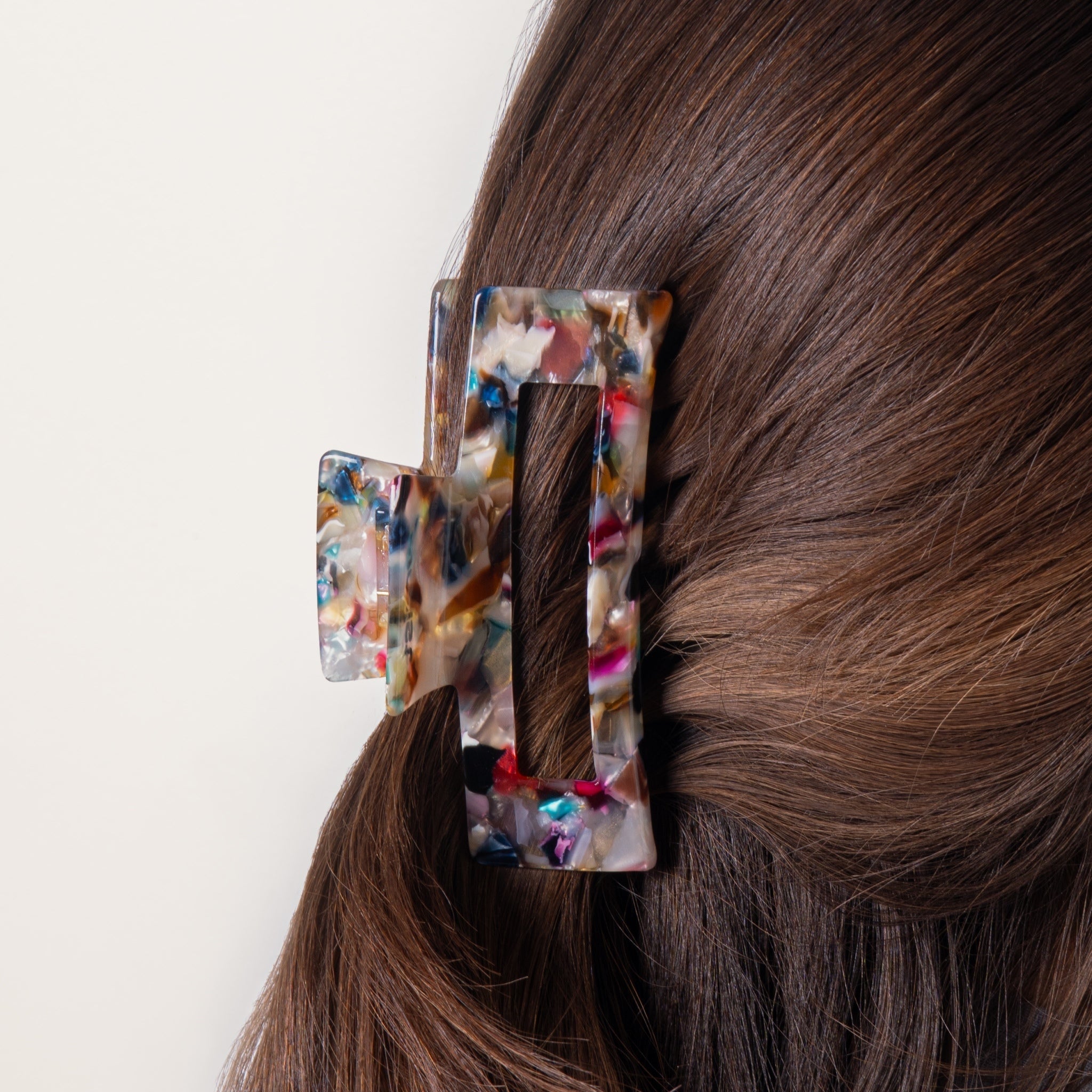 The Large Confetti Claw Clip