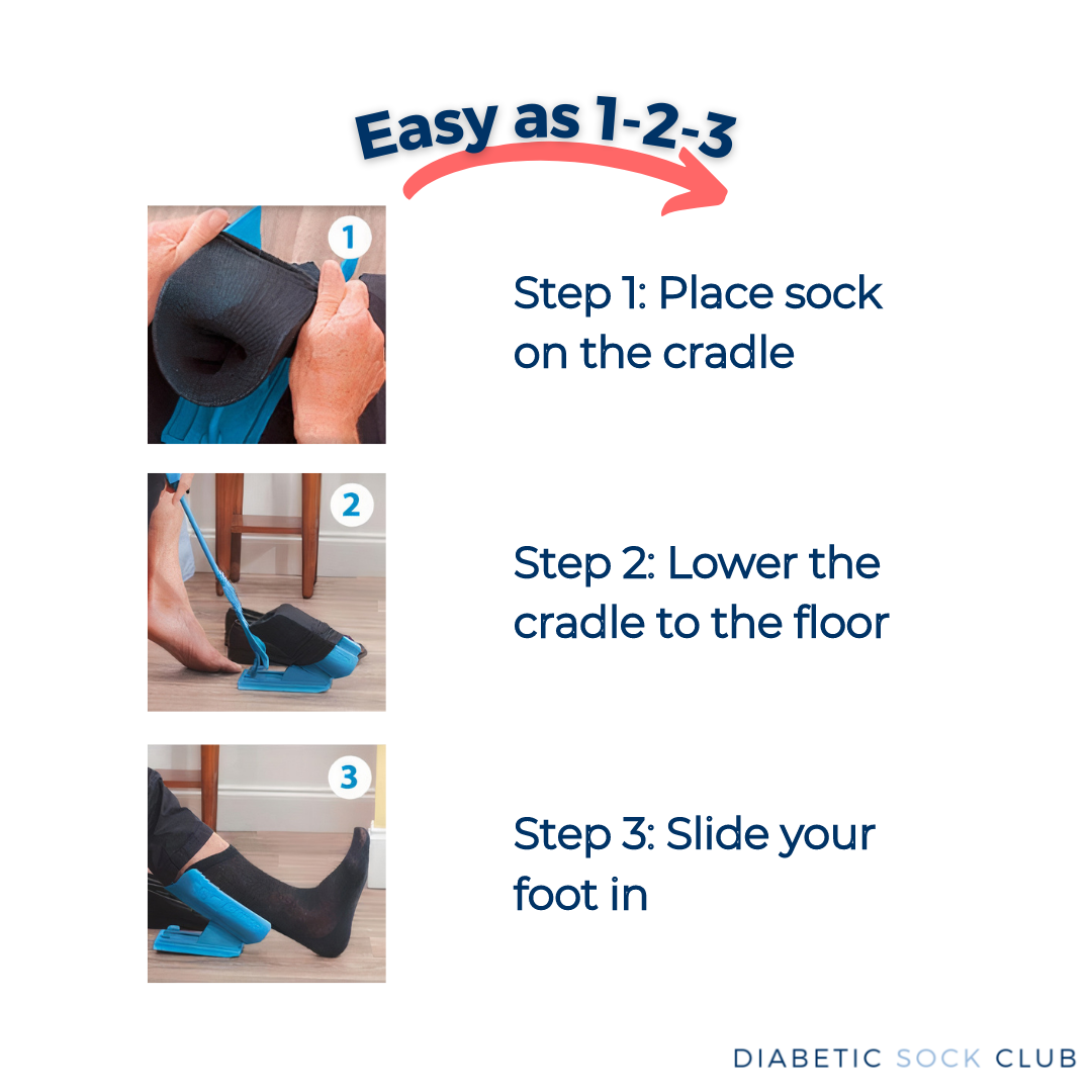 DSC Sock Aid Slider Kit (Easy On, Easy Off) by DIABETIC SOCK CLUB