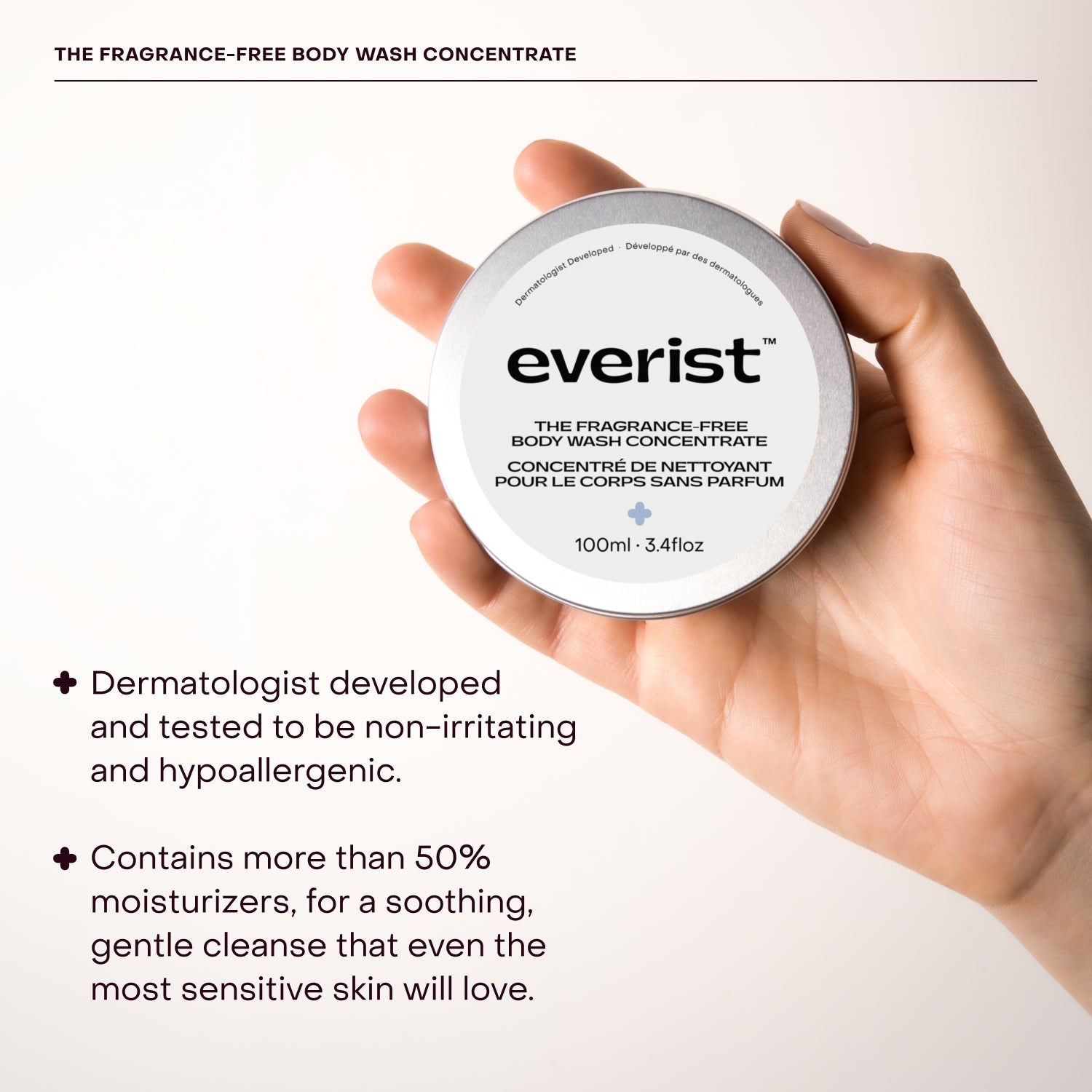 The Fragrance-Free Body Wash Concentrate