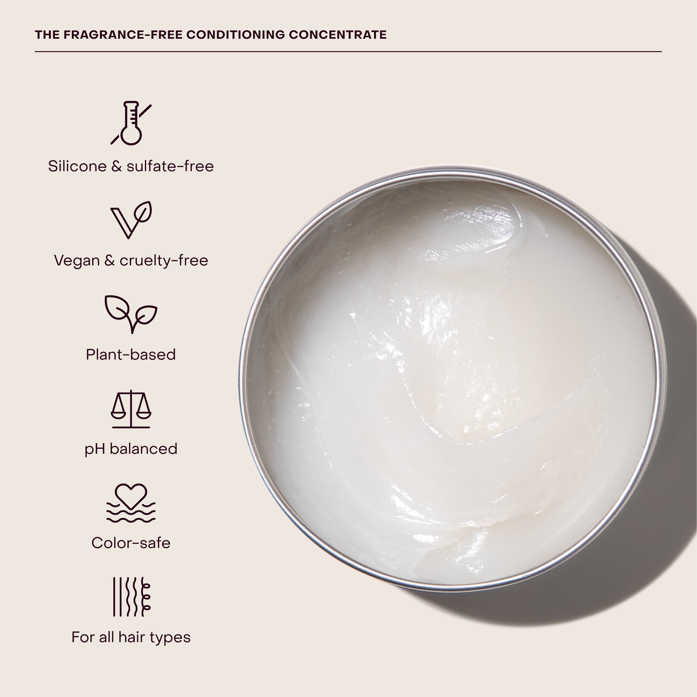 The Fragrance-Free Conditioning Concentrate Mini