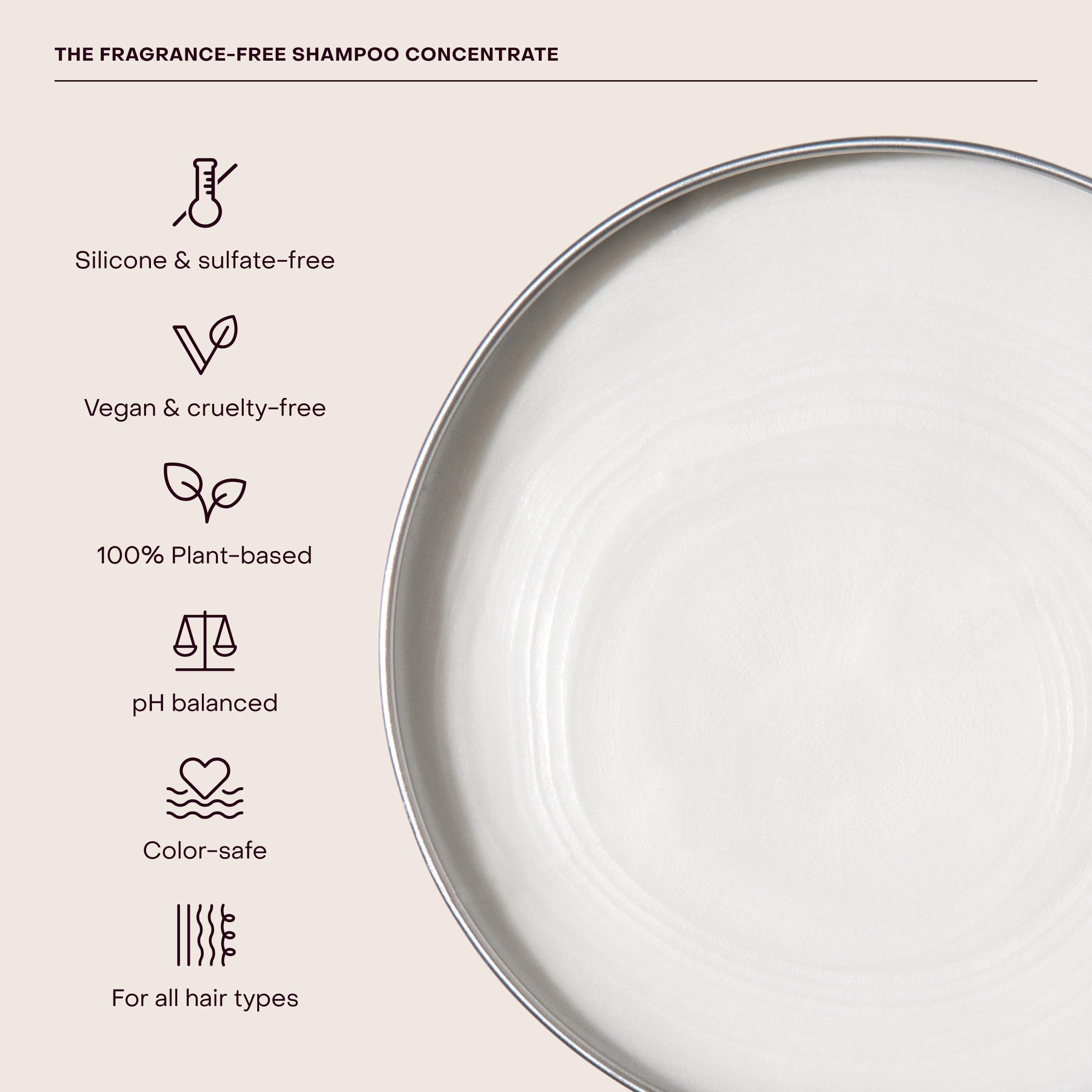 The Fragrance-Free Shampoo Concentrate