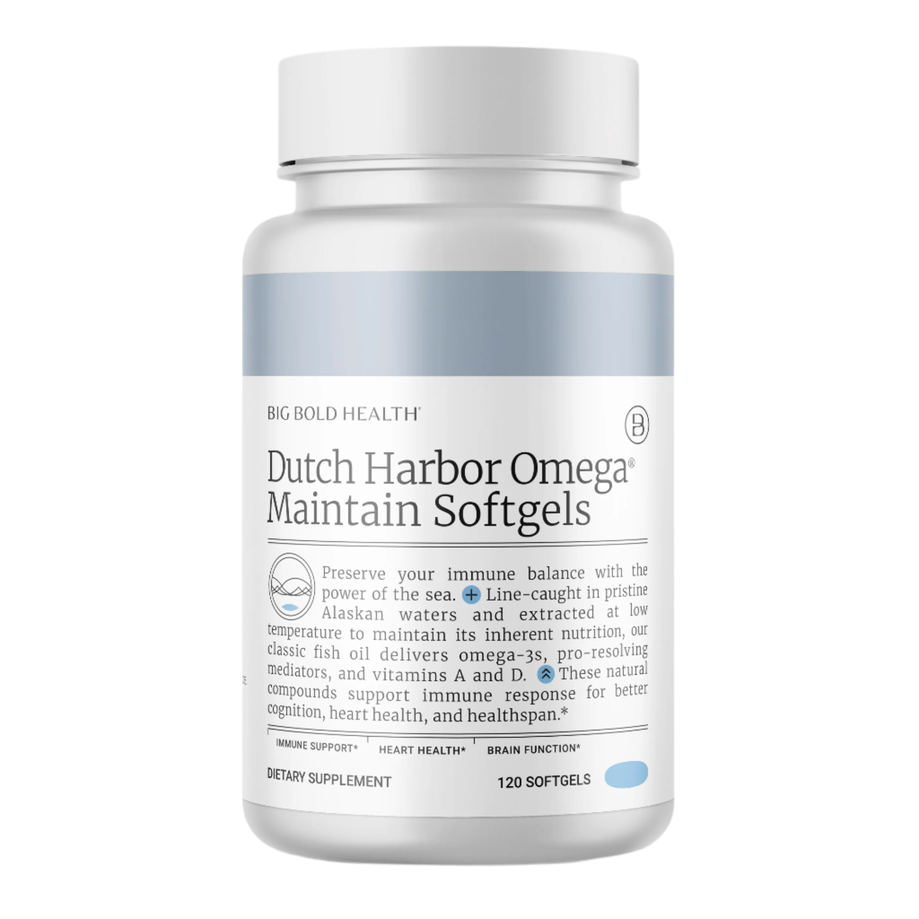 Dutch Harbor Omega® Maintain Softgels by Big Bold Health