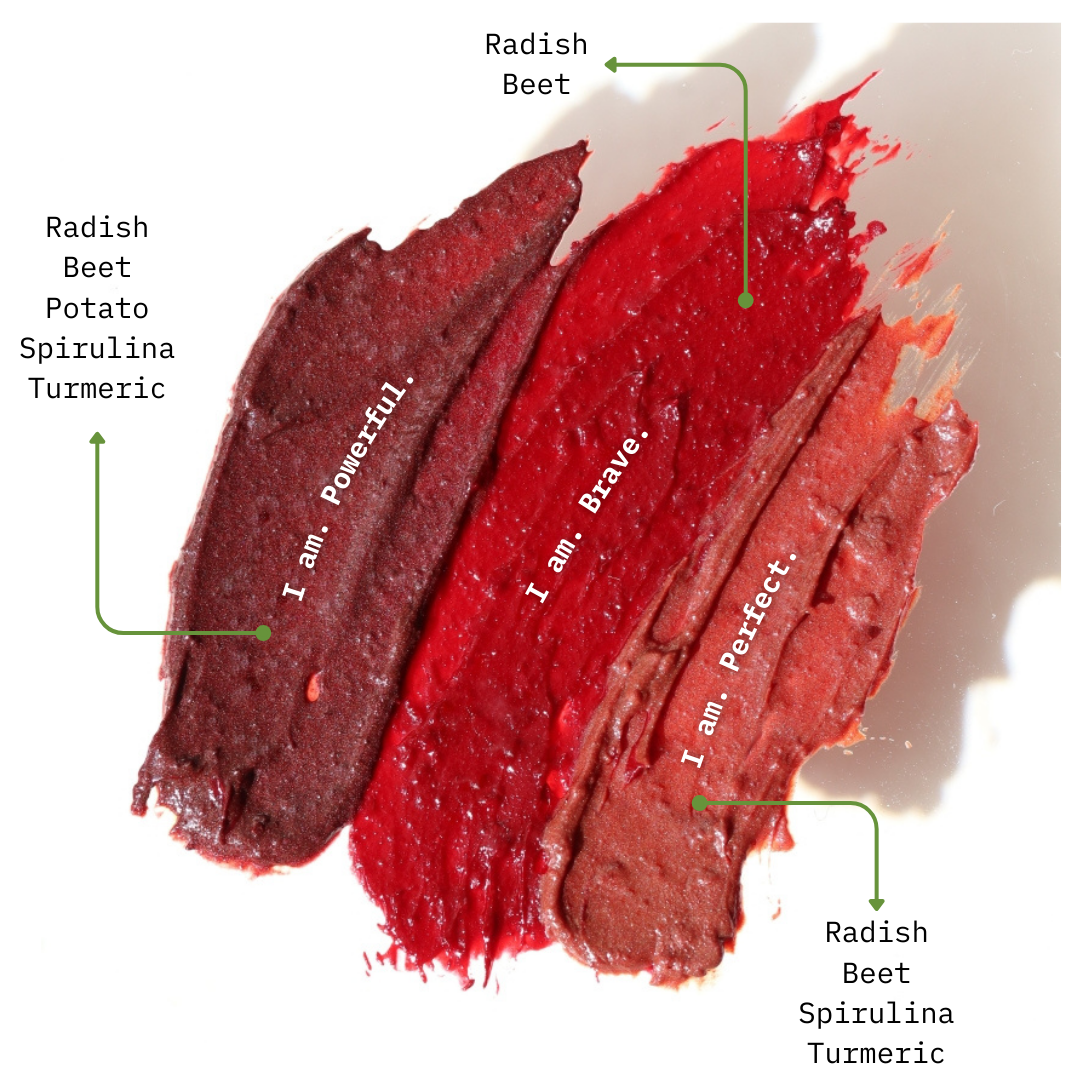 Vegan Cream Blush Palette for Cheeks & Lips