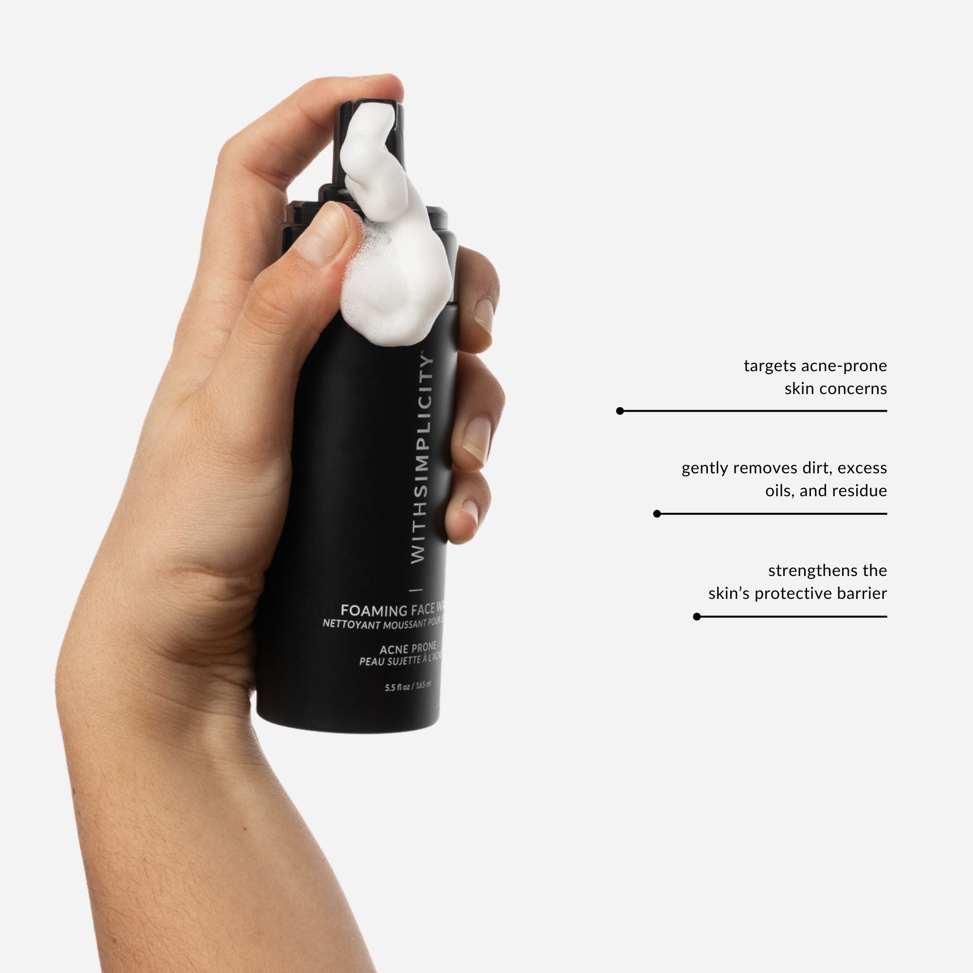 Foaming Acne Prone Face Wash