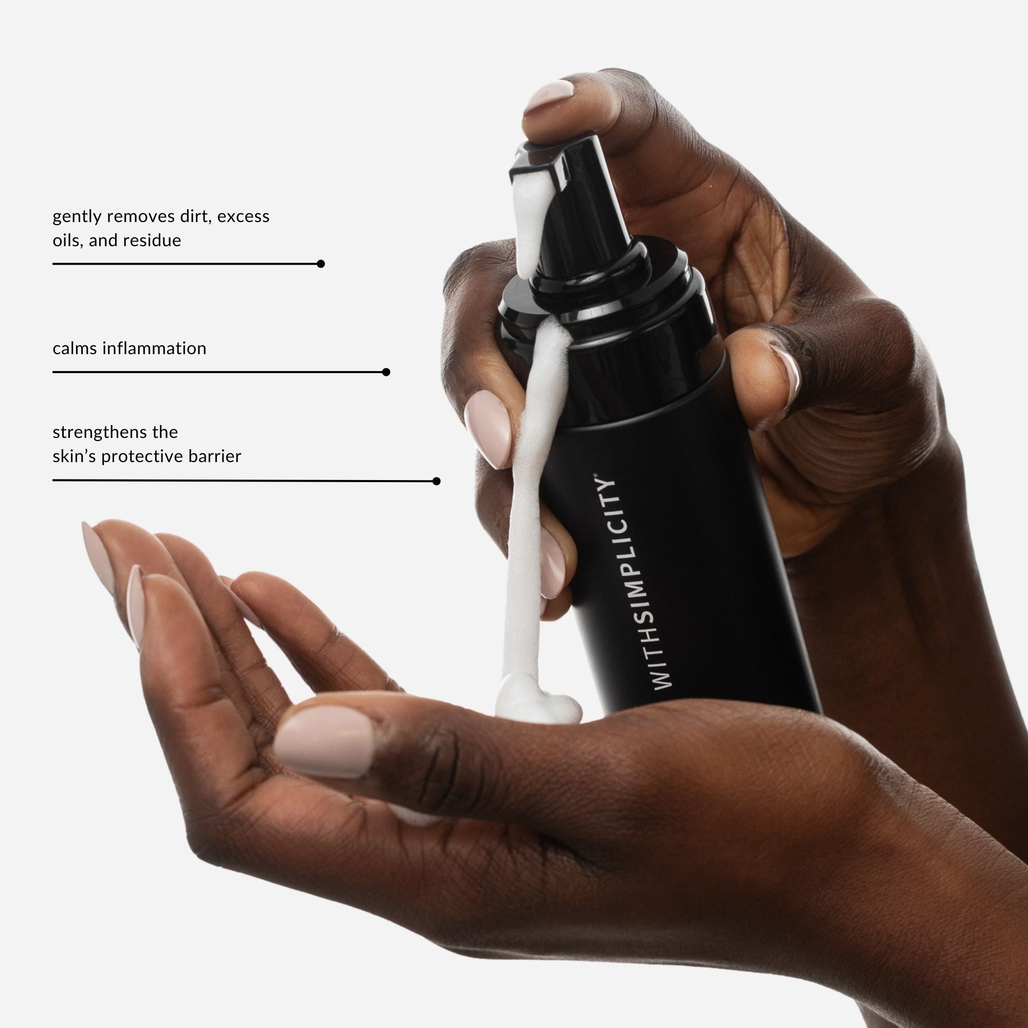 Foaming Normal + Combination Face Wash