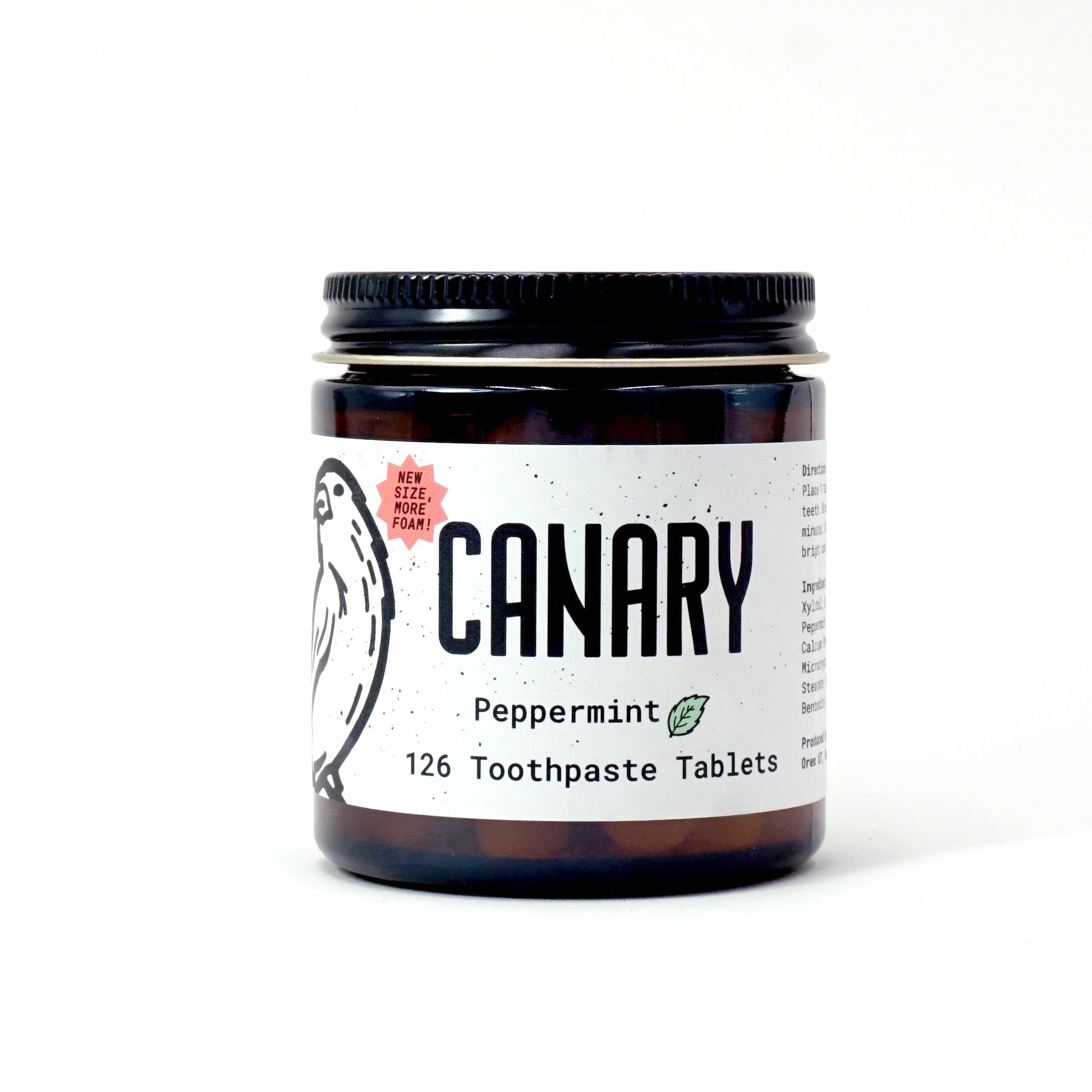 Peppermint Toothpaste Tablets by Canary