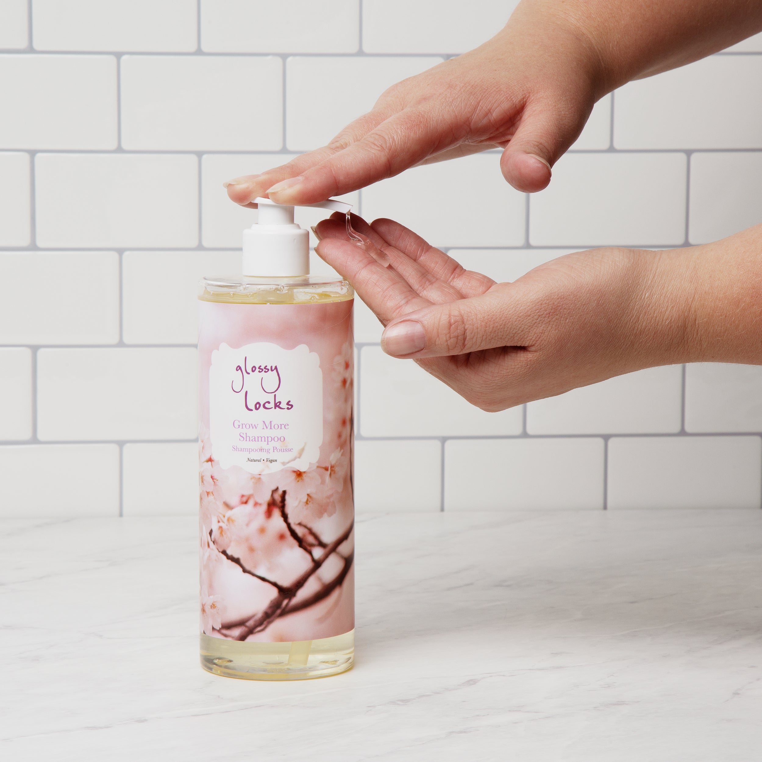Glossy Locks Grow More Shampoo