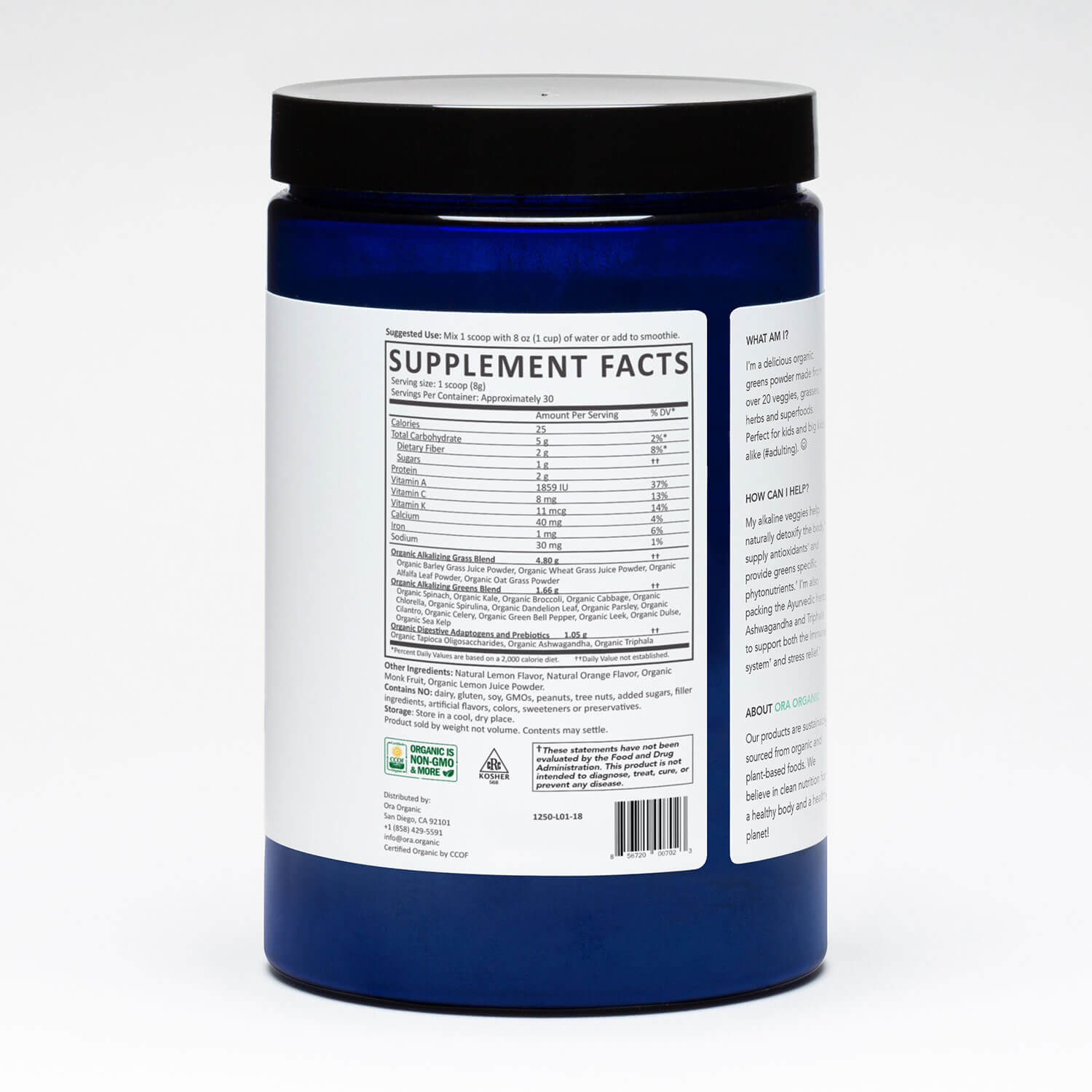 Organic Greens Powder
