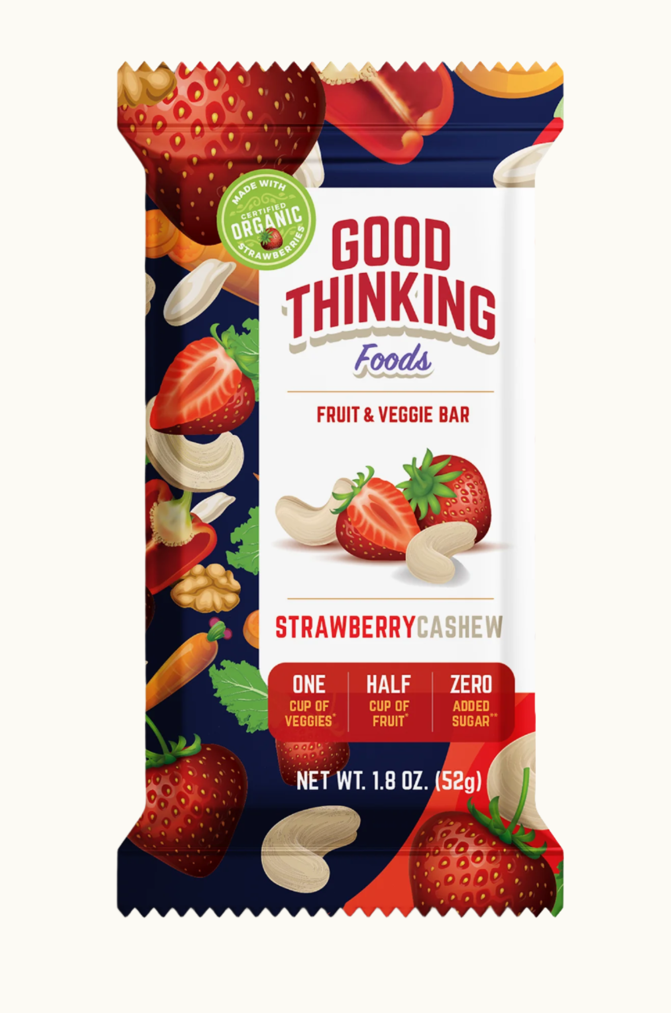 Strawberry Cashew by Good Thinking Foods