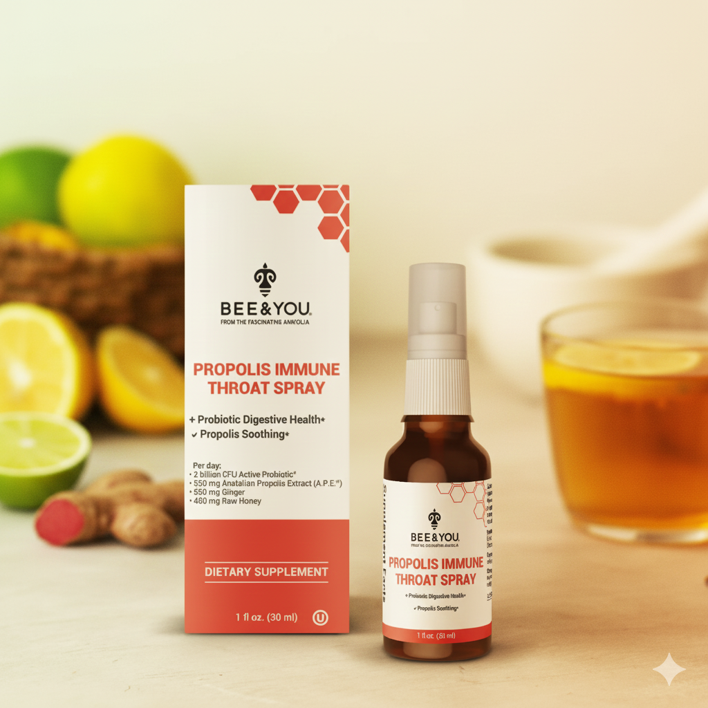 Propolis Probiotic Throat Spray - Immune Support, 30 ml