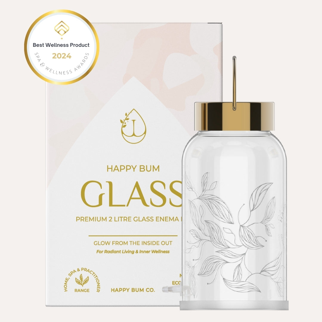 Happy Bum Glass Enema Kit (New Design)