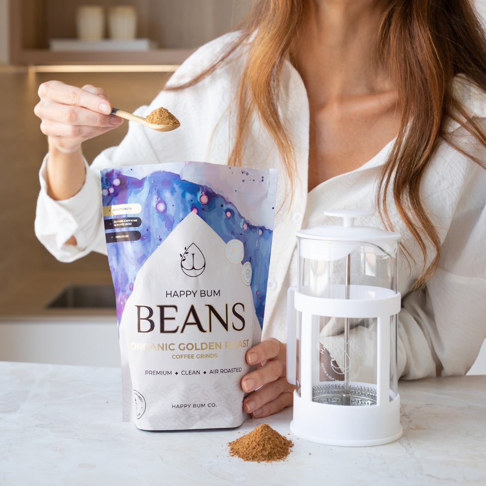 Happy Bum Beans - Organic Golden Roast Enema Coffee x 3 Pack
