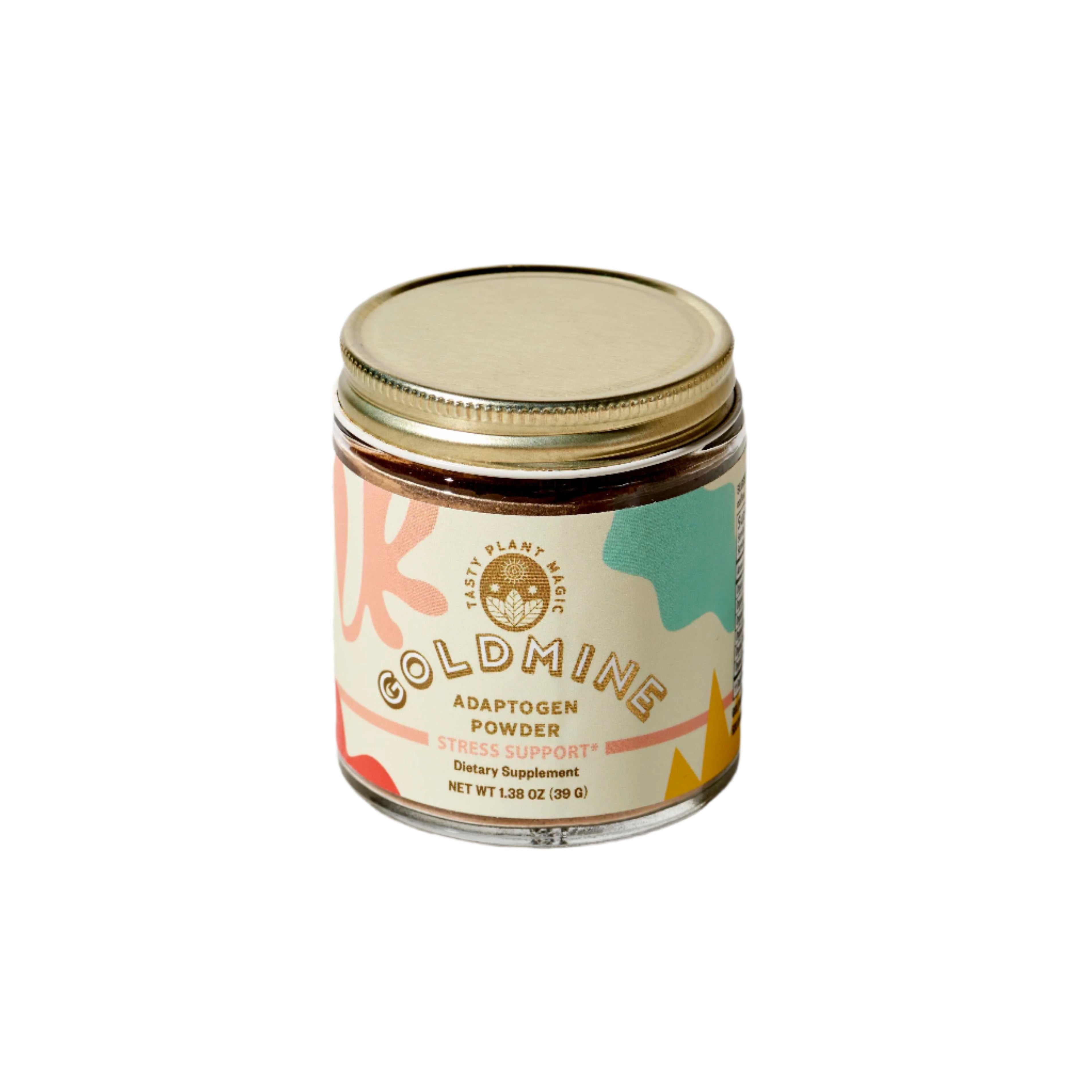 Adaptogen Stress Support Powder Jar by Goldmine Adaptogens