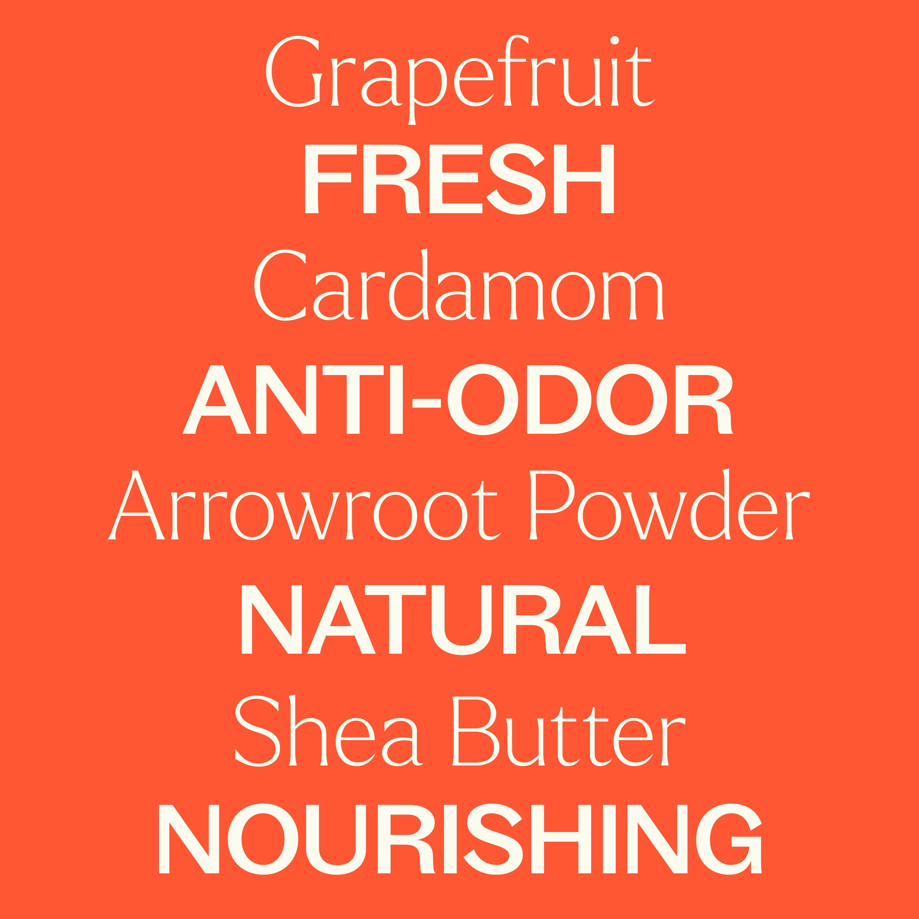 Grapefruit Cardamom Natural Deodorant by Plant Therapy
